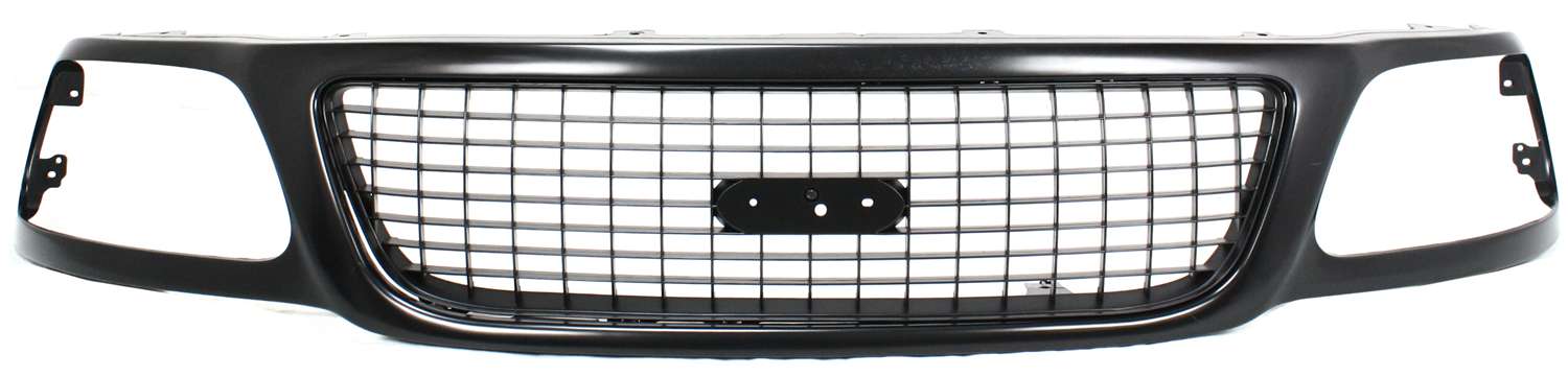 AM EXPEDITION 99-02 GRILLE PlasticPainted Gray Shell and InsertEddie Bauer Model SKU F070102 Partslink FO1200378 OEM XL1Z8200DAA