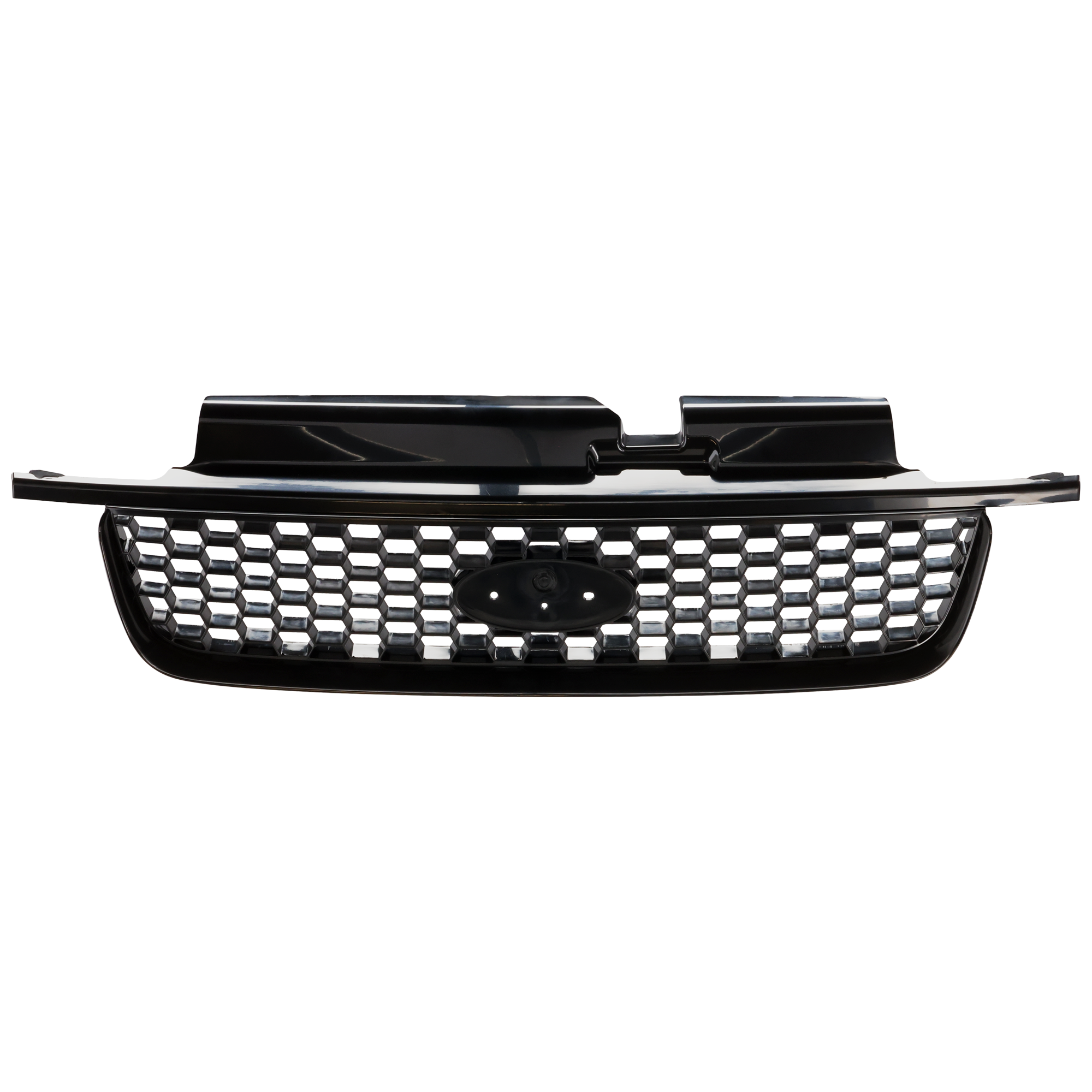 AM ESCAPE 01-04 GRILLE Plastic Black Shell and Insert XLS Model SKU F070113 Partslink FO1200389 OEM YL8Z17B968AA
