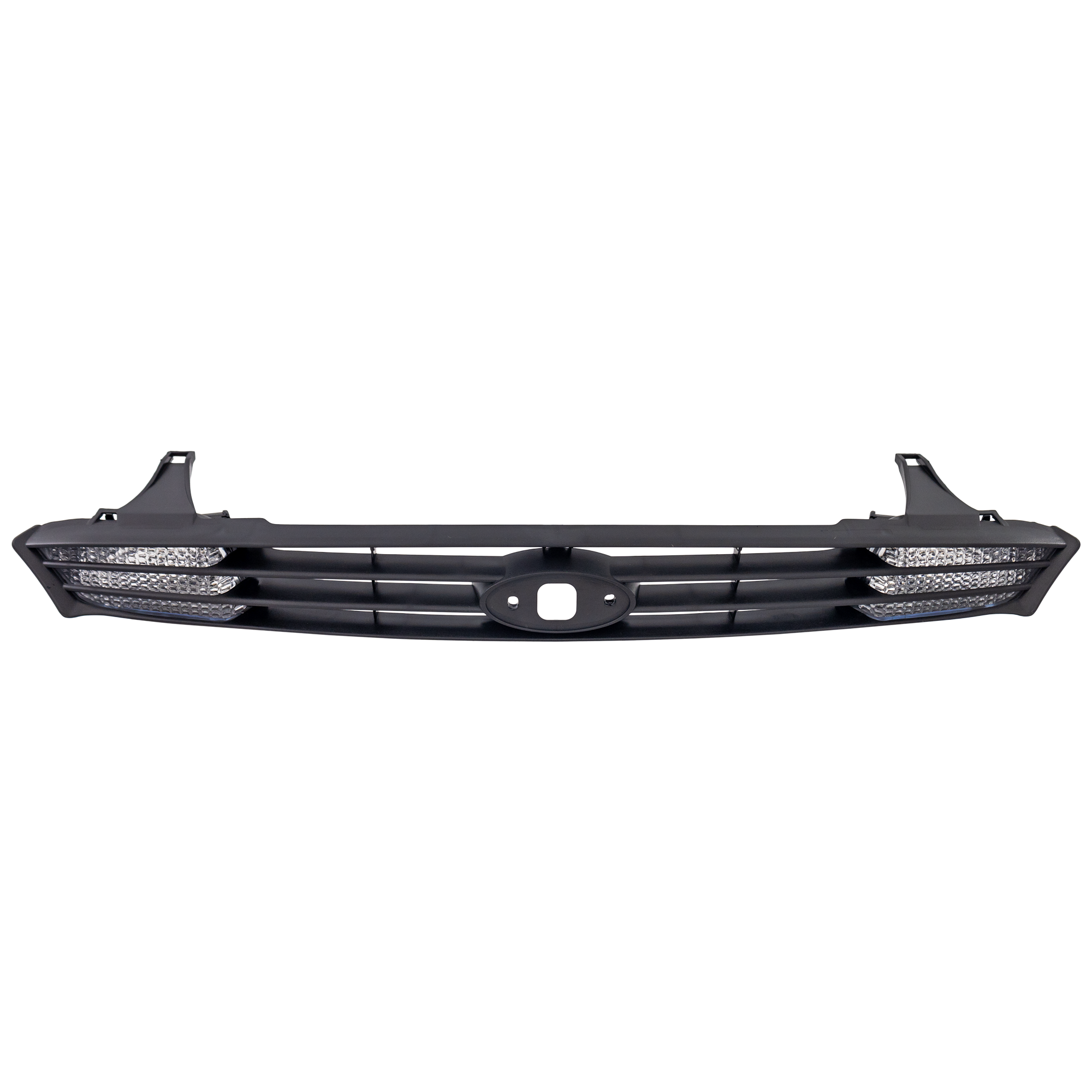 AM FOCUS 00-04 GRILLE Paintable Shell and Insert w Clear Turn Signal Lamps w o SVT Model SKU F070128 OEM Performance