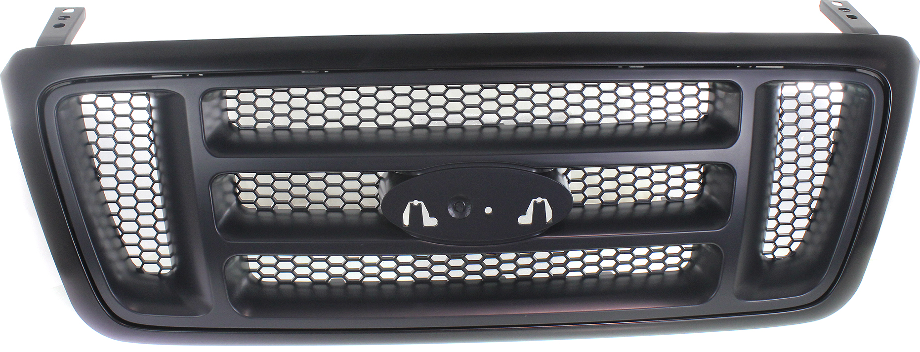 AM F 150-05-08 GRILLE XL Model Black Shell and H Bar Insert SKU F070141 Partslink FO1200465 OEM 5L3Z8200EA