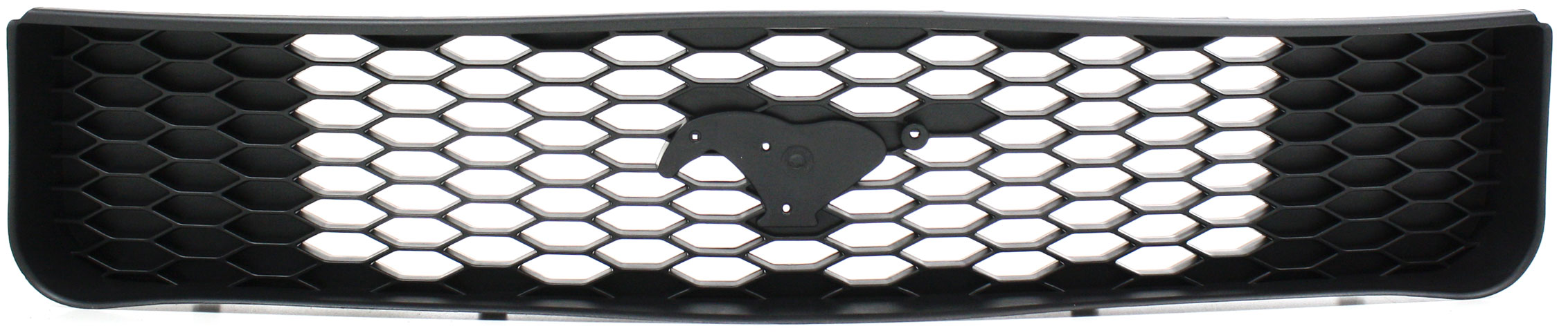 AM MUSTANG 05-09 GRILLE Textured Black Base Model w o Pony Package Honeycomb Insert SKU F070184 Partslink FO1200421 OEM 6R3Z8200AA