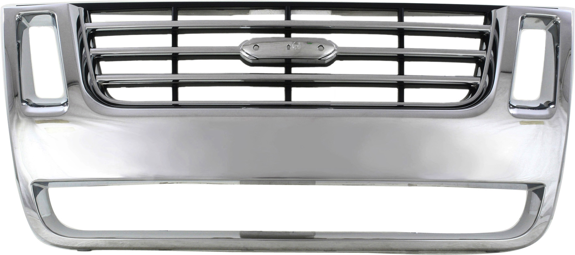 AM EXPLORER 06-10 EXPLORER SPORT TRAC 07-10 GRILLE Plastic Chrome Eddie Bauer Model CAPA SKU F070191Q Partslink FO1200477C OEM 8L2Z8200CA