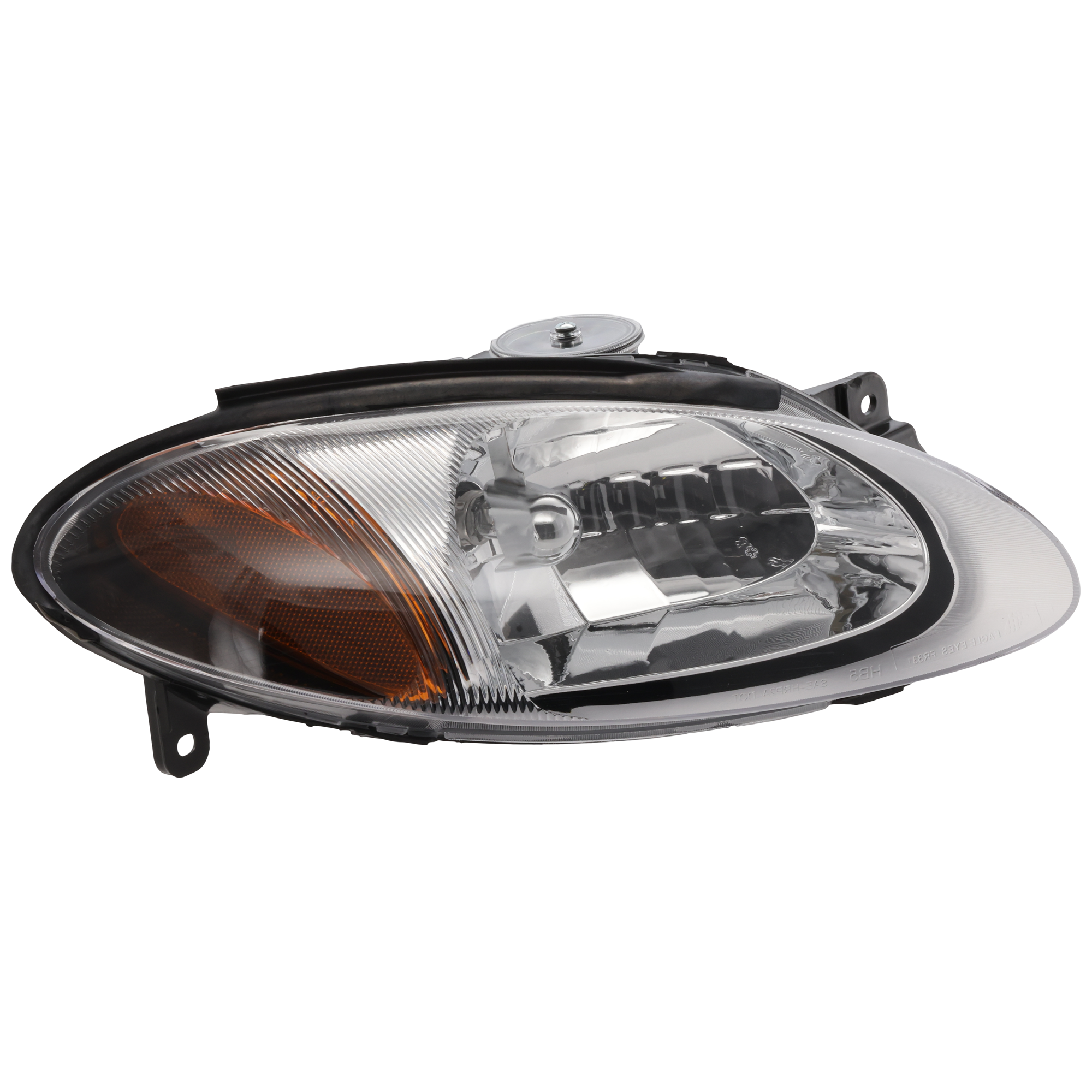 AM ESCORT 98-03 HEAD LAMP RH Assembly Halogen Coupe SKU F100105 Partslink FO2503172 OEM XS4Z13008CA