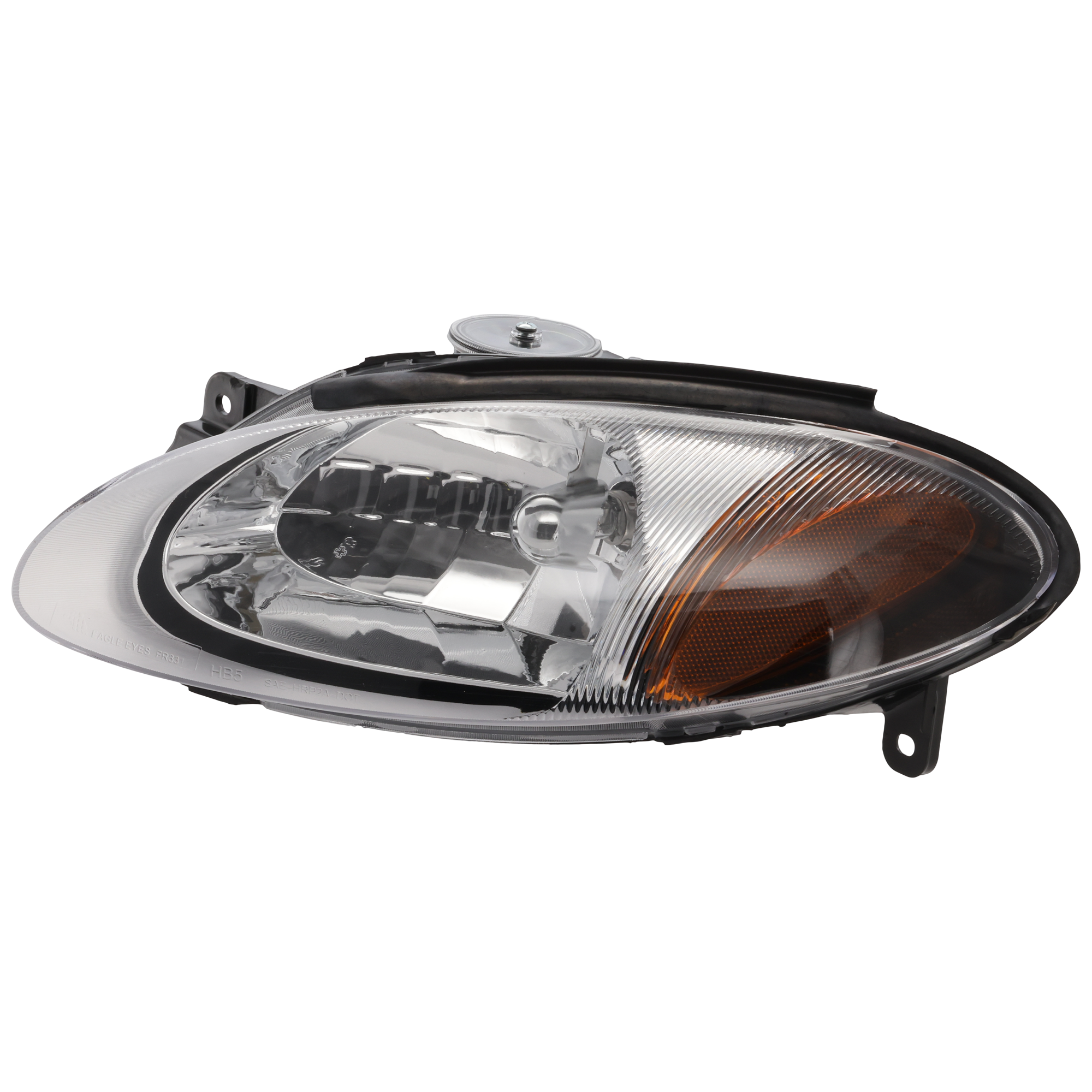 AM ESCORT 98-03 HEAD LAMP LH Assembly Halogen Coupe SKU F100106 Partslink FO2502172 OEM XS4Z13008DA