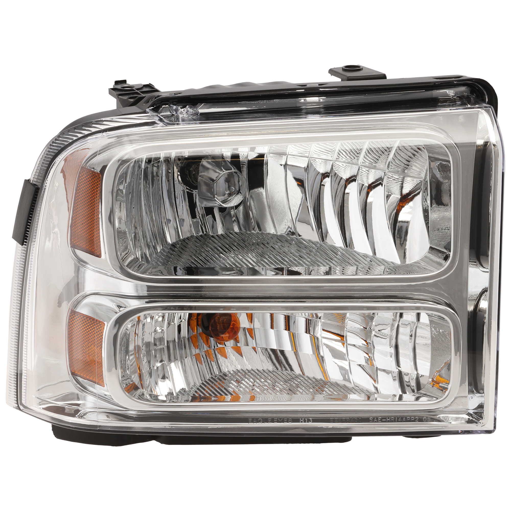 AM F SERIES SUPER DUTY 05-07 HEAD LAMP RH Assembly Halogen Exc. Harley Davidson Model SKU F100133 Partslink FO2503217 OEM 6C3Z13008AB