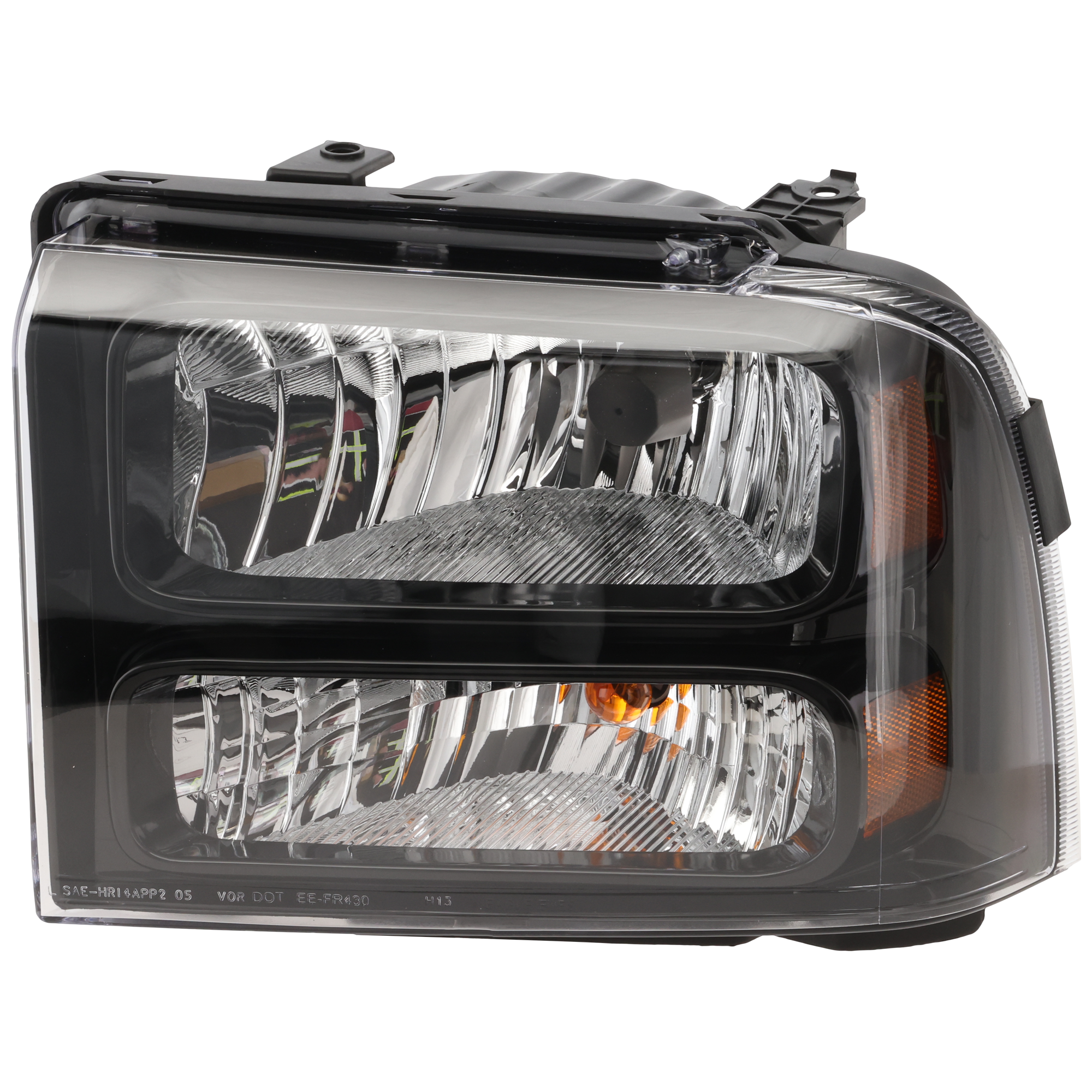 AM F SERIES SUPER DUTY 05-07 HEAD LAMP LH Assembly Halogen w Harley Davidson Edition Model SKU F100140 Partslink FO2502224 OEM 6C3Z13008DB