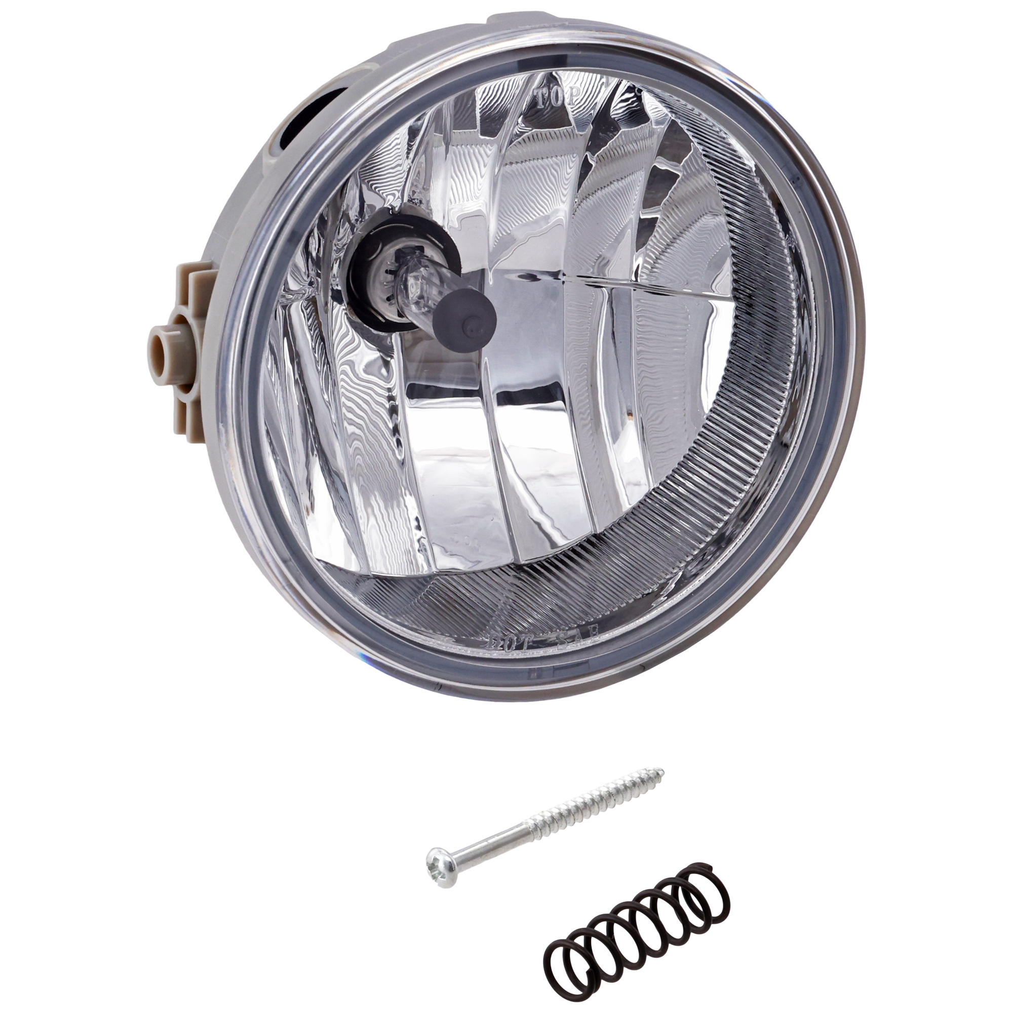 AM F 150-06-10 MARK LT 06-08 FRONT FOG LAMP RH Assembly w Clear Trim SKU F107565 Partslink FO2593220 OEM AL3Z15200A PFM