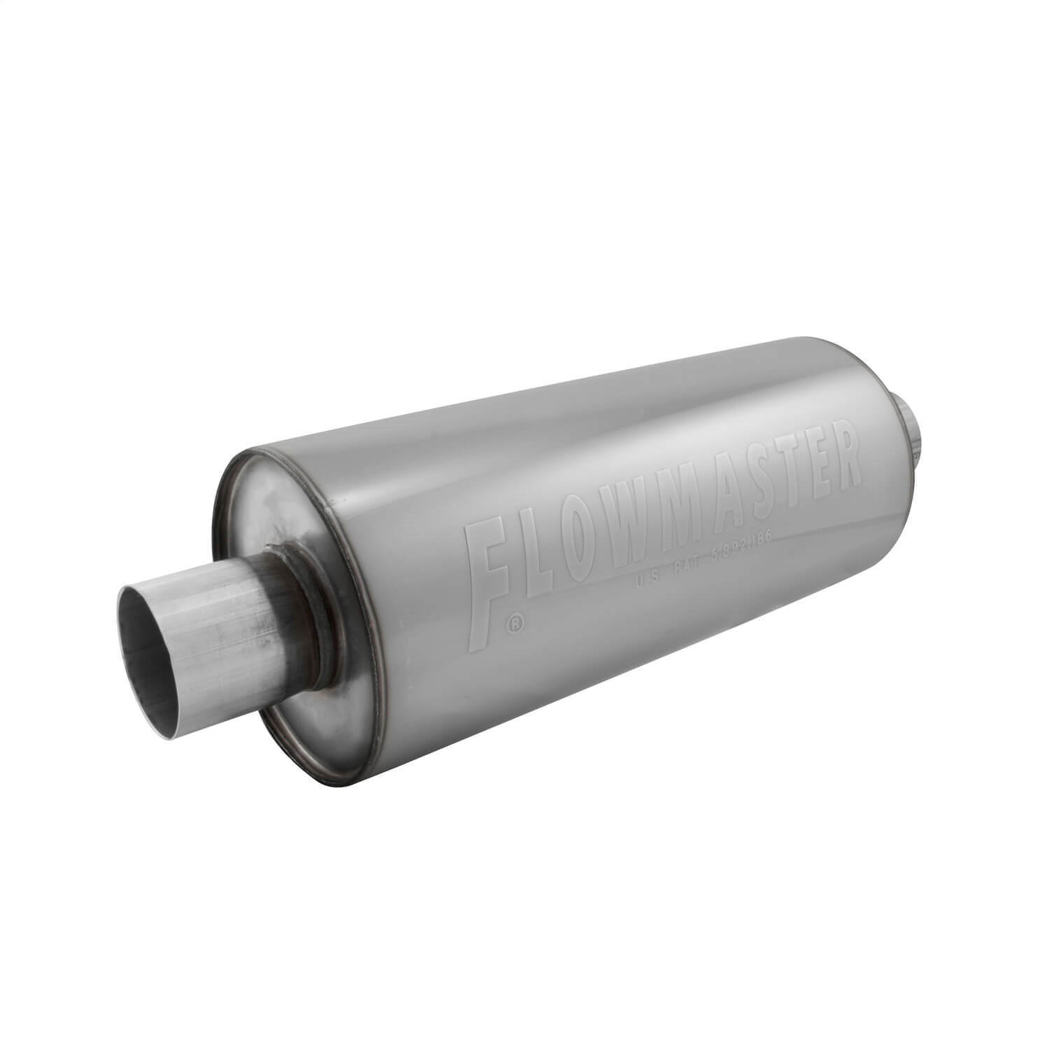 AM dBX Muffler 2.00 IN OUT 6 x 14 Case 304S Stainless Steel SKU F1312014310