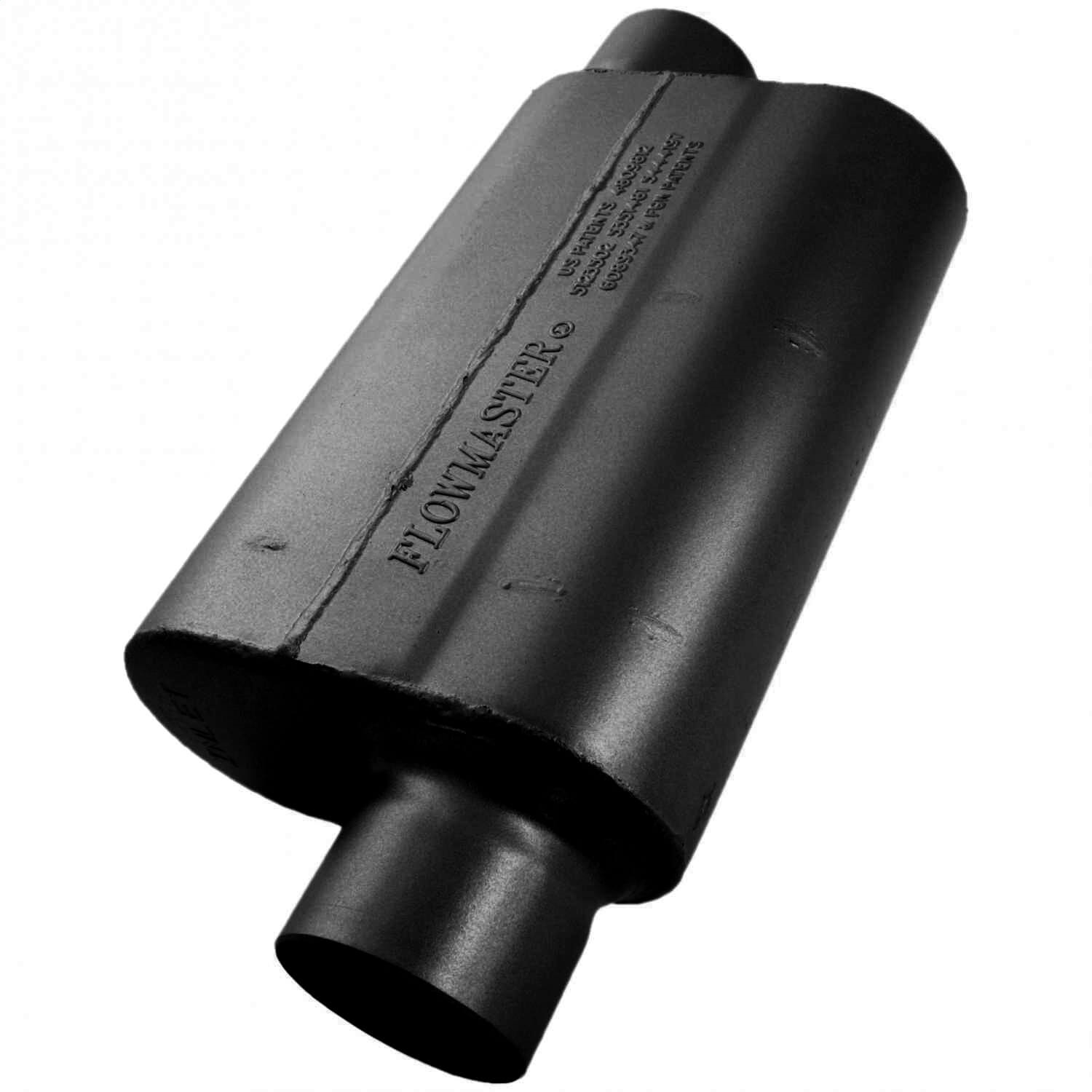 AM Resonator O O 3.00 IN OUT 4.00 x 8.00 x 12.00 Use with Flowmaster Muffler for Additional Sound Control: 16 Gauge Aluminized Steel SKU F1315110