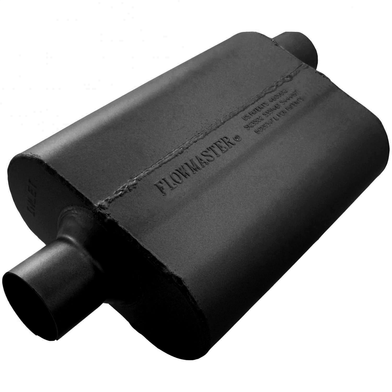 AM 40 Series Muffler 2.50 in. IN C OUT O : ea 16 Gauge Aluminized Steel SKU F1342542