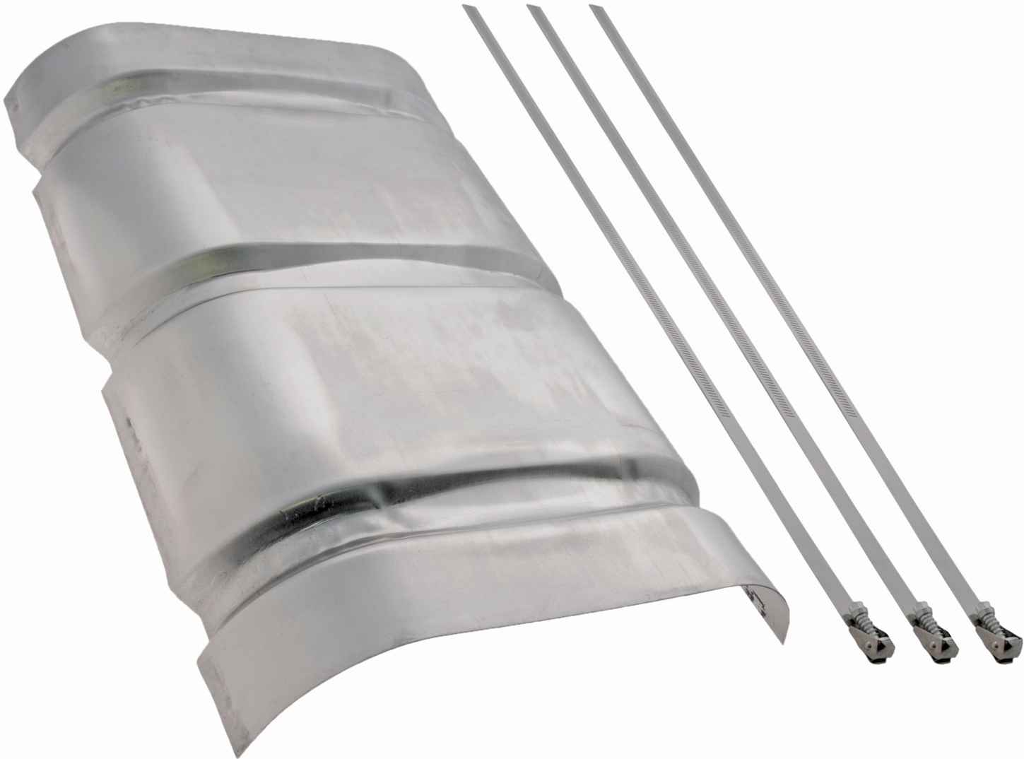 AM Heat Shield Kit Formed Aluminum For 50 Series Performance Muffler: ea SKU F1351017