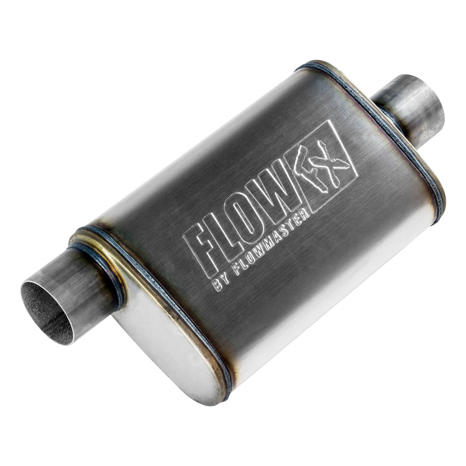 AM FlowFX Muffler 3.00 IN O OUT C : ea Stainless Steel 2 Year Limited SKU F1371229