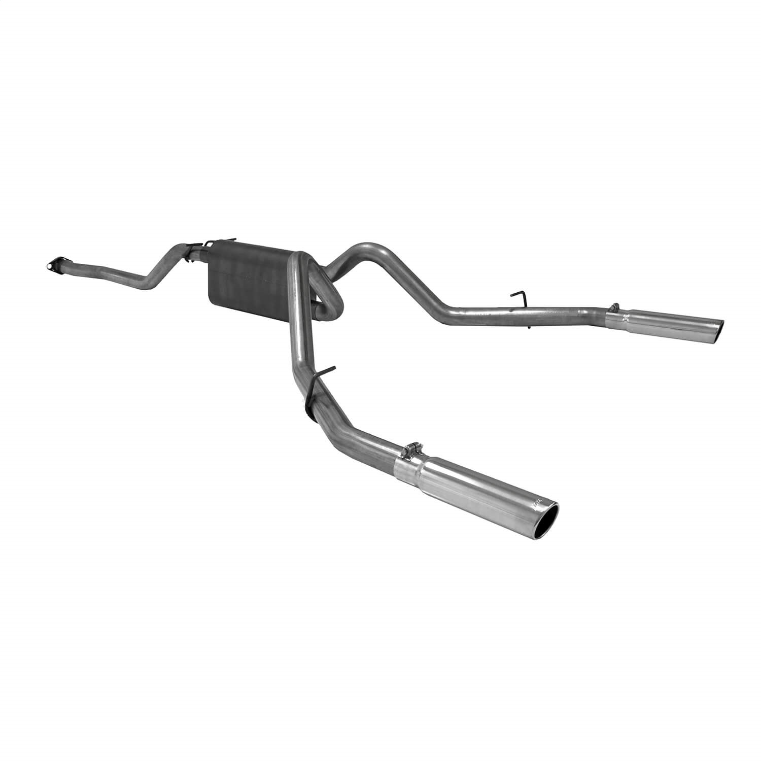 AM Cat back System 409S Dual Rear Exit American Thunder Moderate Sound SKU F13817529