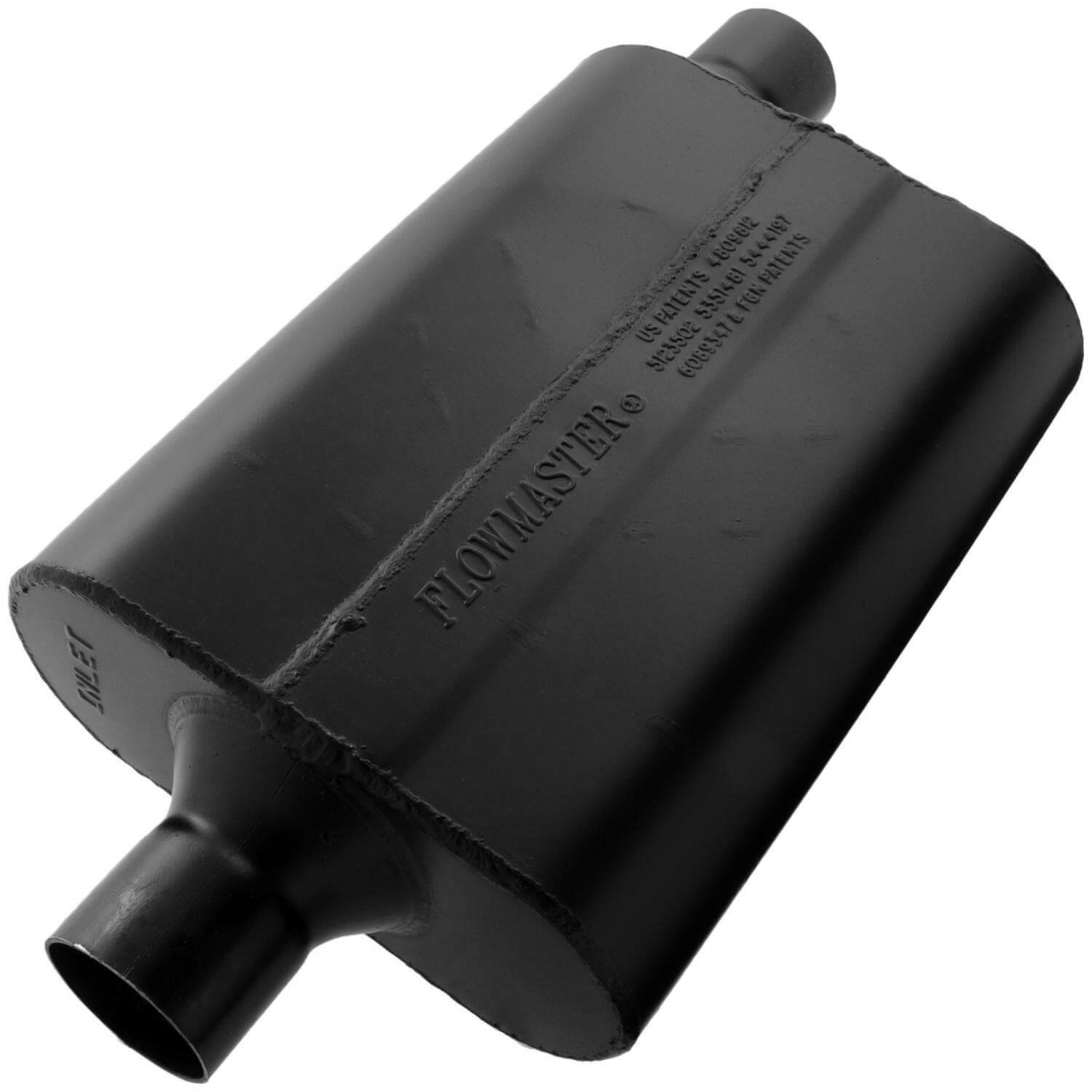 AM Super 44 Muffler 2.25 Center In 2.25 Offset Out Aggressive Sound SKU F13942447