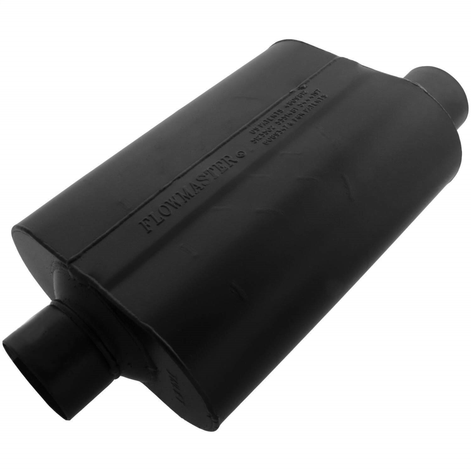 AM Super 40 Muffler 3.00 Center In 3.00 Offset Out Aggressive Sound SKU F13953047