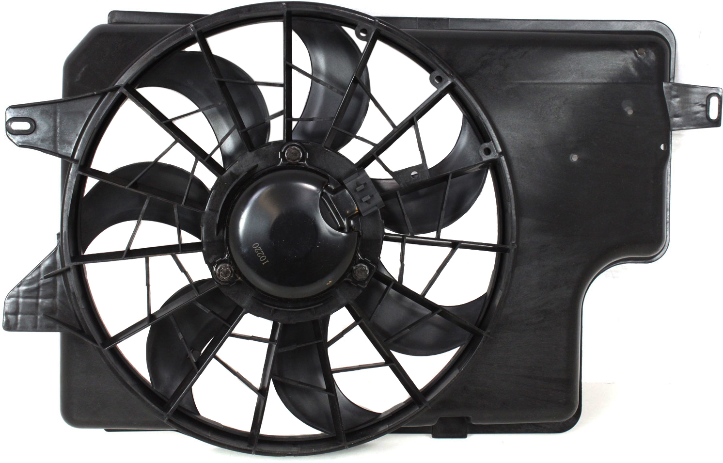 AM MUSTANG 94-96 RADIATOR FAN SHROUD ASSEMBLY 3.8L Eng SKU F160923 Partslink FO3115129 OEM F5ZZ8C607B