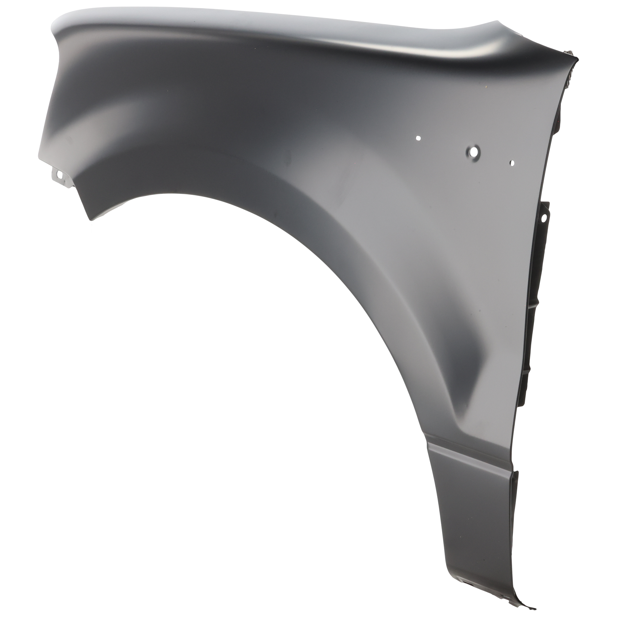 AM F 150-04-08 FRONT FENDER LH Primed w o Wheel Opening Molding Holes SKU F220116 Partslink FO1240231 OEM 5L3Z16006AA