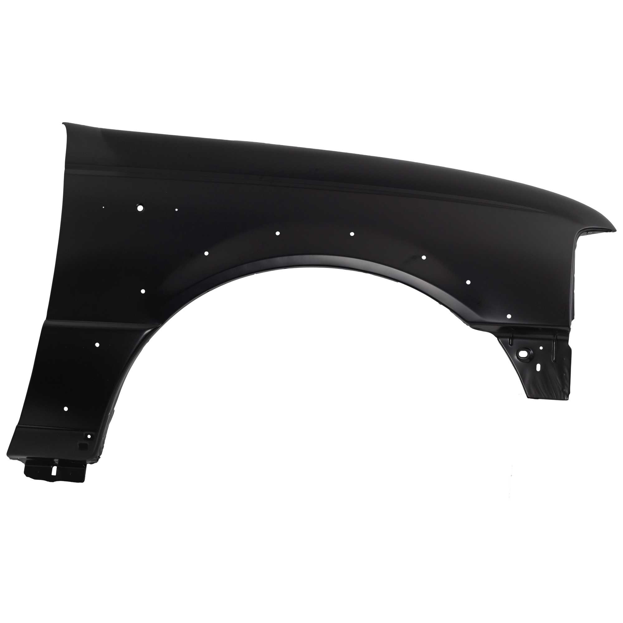AM RANGER 04-05 FRONT FENDER RH Primed w Wheel Opening Molding Holes SKU F220129 Partslink FO1241238 OEM 5L5Z16005B