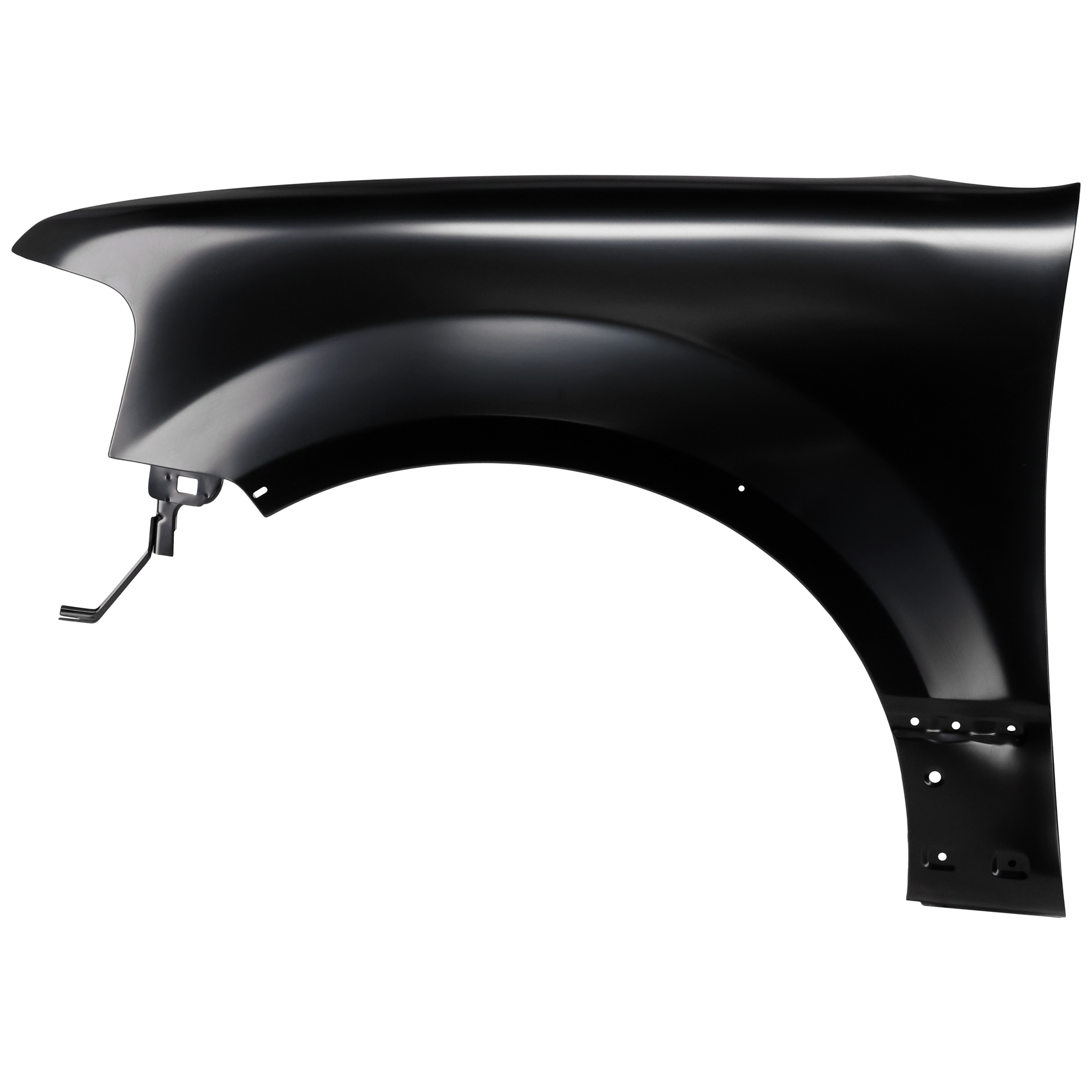 AM EXPEDITION NAVIGATOR 07-17 FRONT FENDER LH Primed w Wheel Opening Molding Holes SKU F220168 Partslink FO1240254 OEM FL1Z16006B