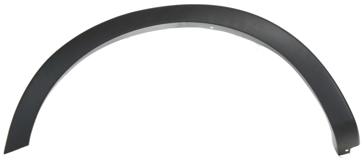 AM F 150-04-08 FRONT WHEEL OPENING MOLDING LH Grained FX4 Model SKU F221314 Partslink FO1290119 OEM 4L3Z16039BAA
