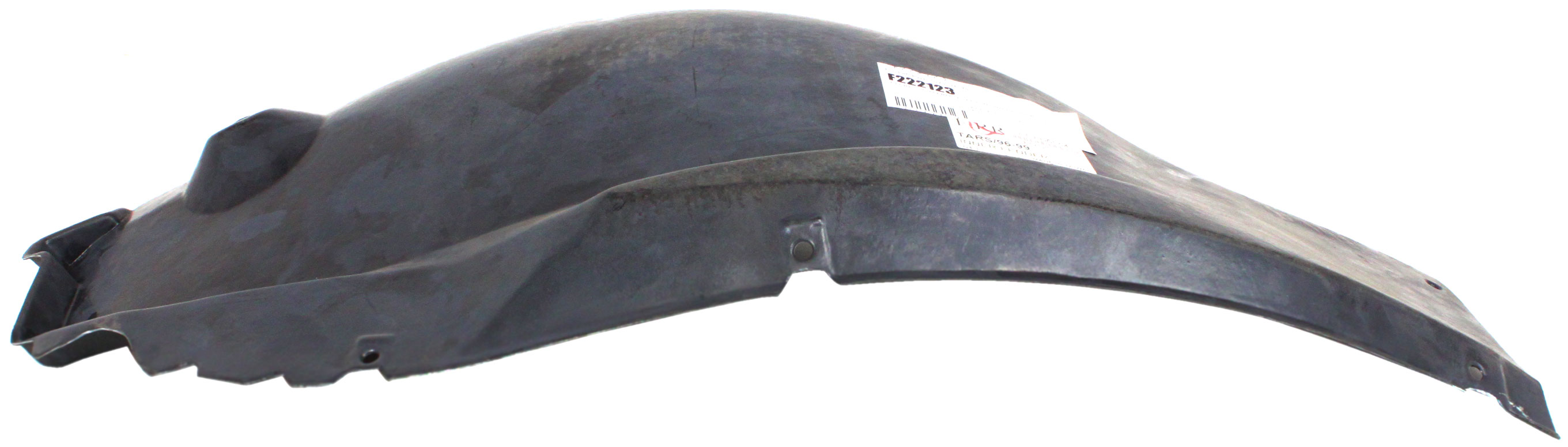 AM TAURUS SABLE 96-99 FRONT FENDER LINER RH Rear Section SKU F222123 Partslink FO1251118 OEM F6DZ16102A