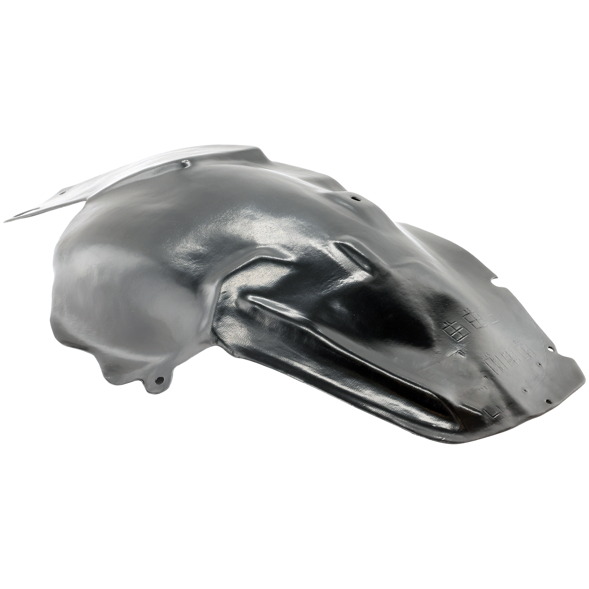 AM MUSTANG 05-09 FRONT FENDER LINER LH Front Section GT Model SKU F222172 Partslink FO1250129 OEM 5R3Z16103BA