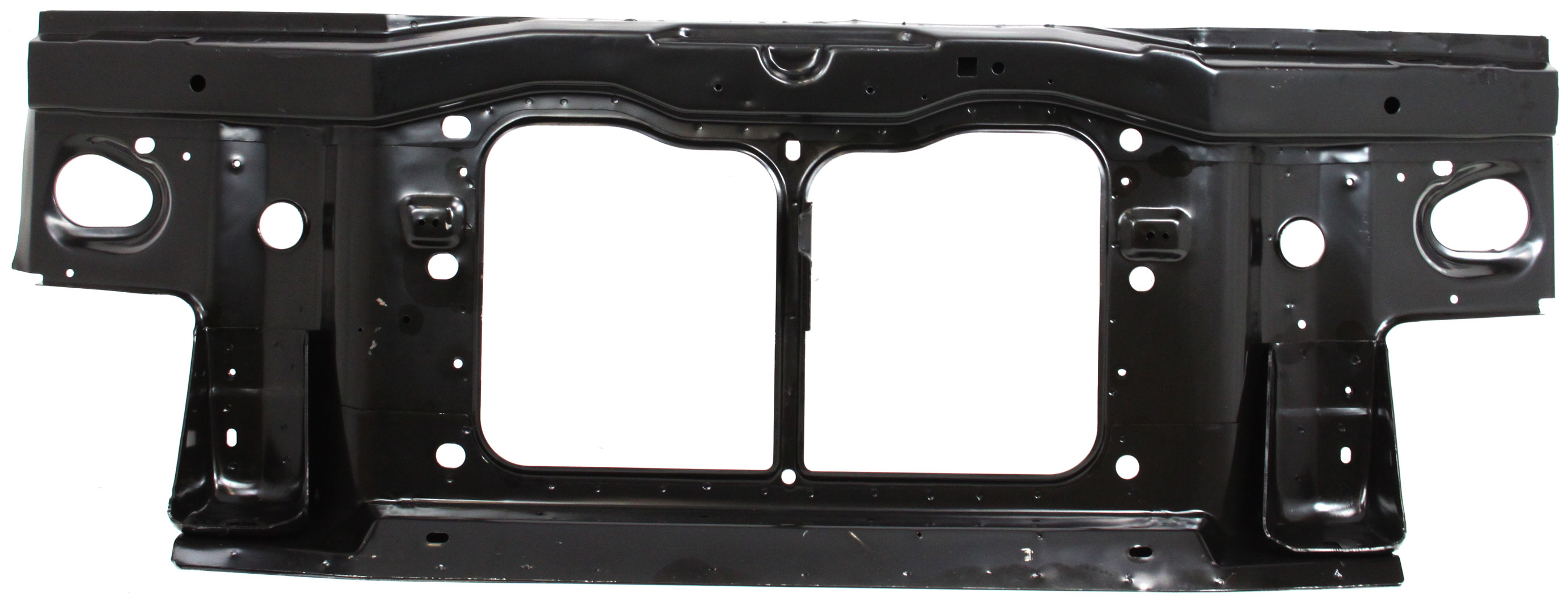 AM EXPLORER 02-05 RADIATOR SUPPORT Assembly Black Steel SKU F250101 Partslink FO1225161 OEM 5L2Z16138A