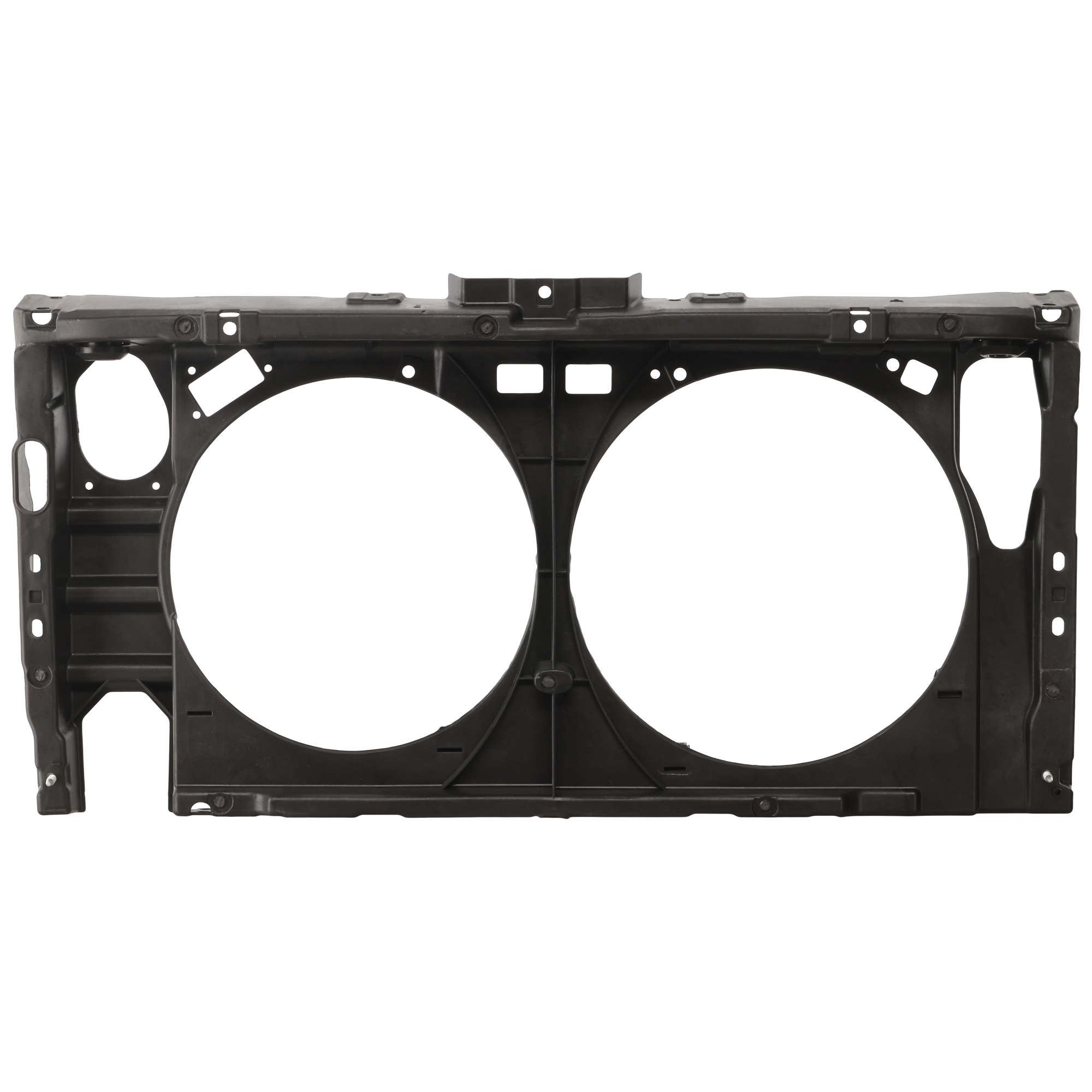 AM TAURUS 00-07 RADIATOR SUPPORT Assembly Black Plastic SKU F250118 Partslink FO1225183 OEM 2F1Z8A419AA