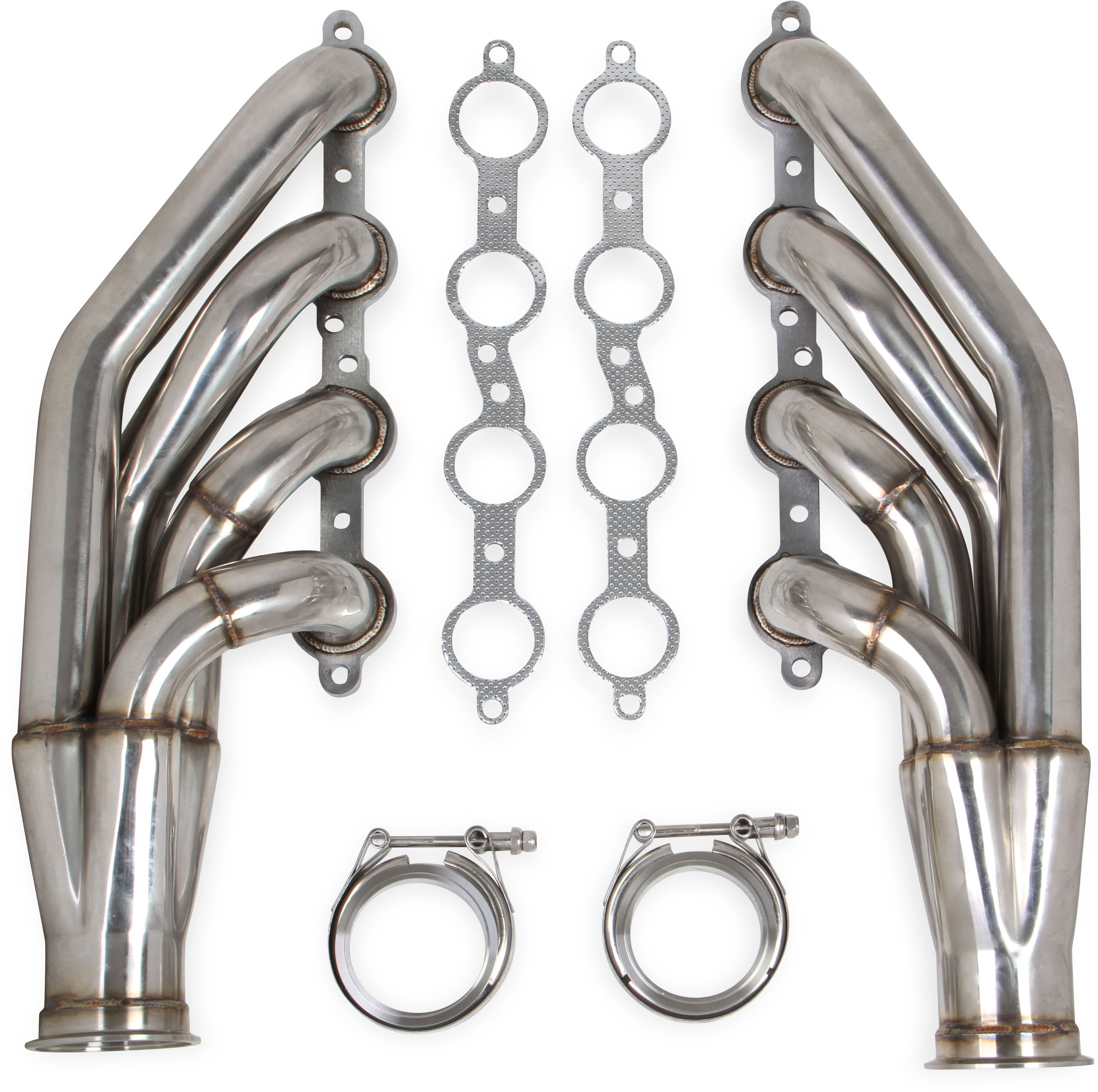 AM FLOWTECH UP AND FORWARD TURBO HEADERS 304SS 1-3-4 SKU F3111539FLT