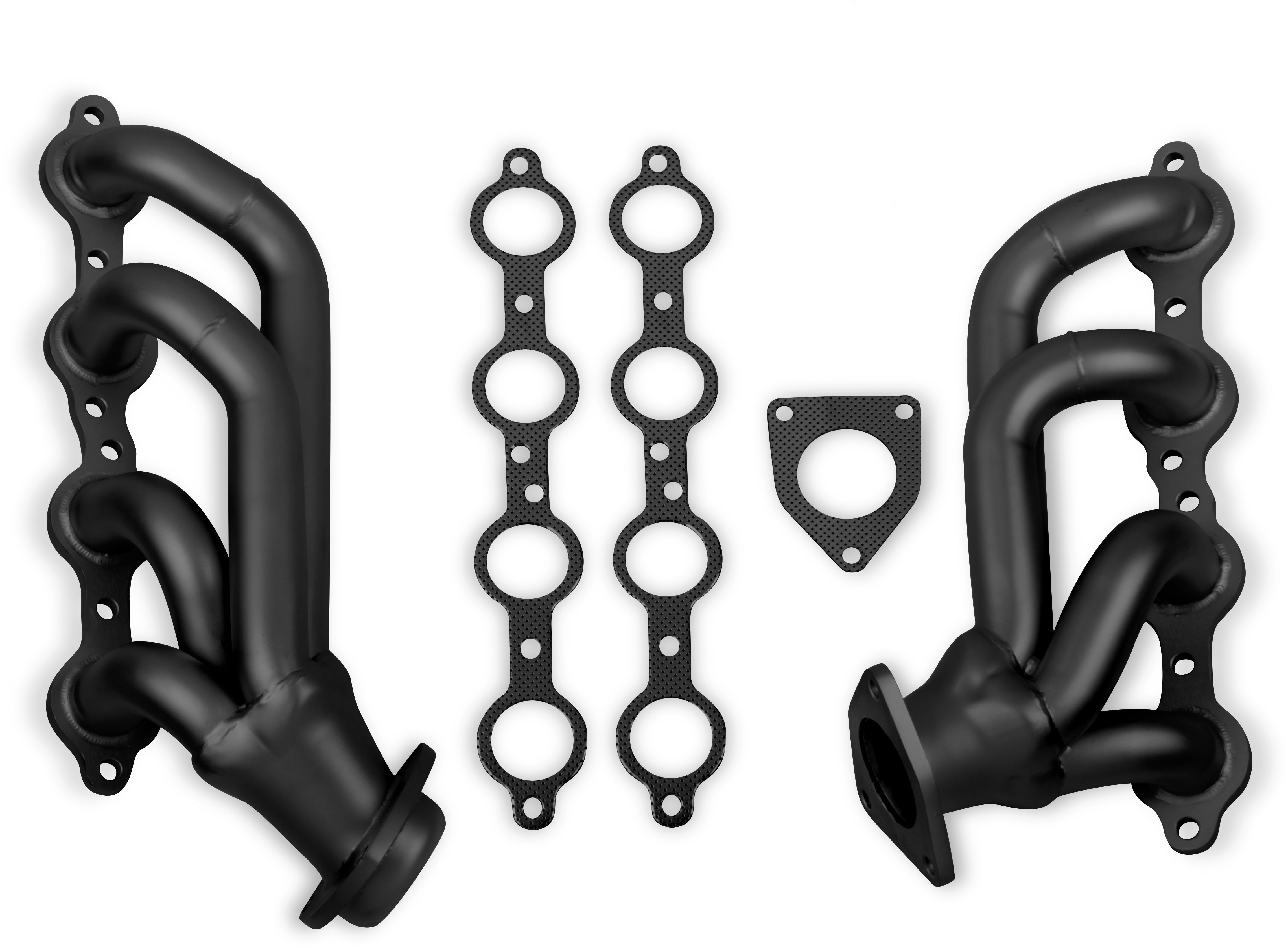 AM 02-13 CHEVY GMC TRUCK V8 SHORTY BLACK SKU F3191843FLT