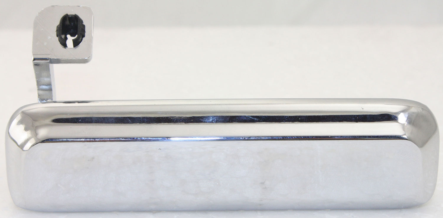AM MUSTANG 79-93 RANGER 83-92 EXTERIOR FRONT DOOR HANDLE RH Zinc Chrome w o Keyhole Metal SKU F462109 Partslink FO1311112 OEM E3FZ5822404A