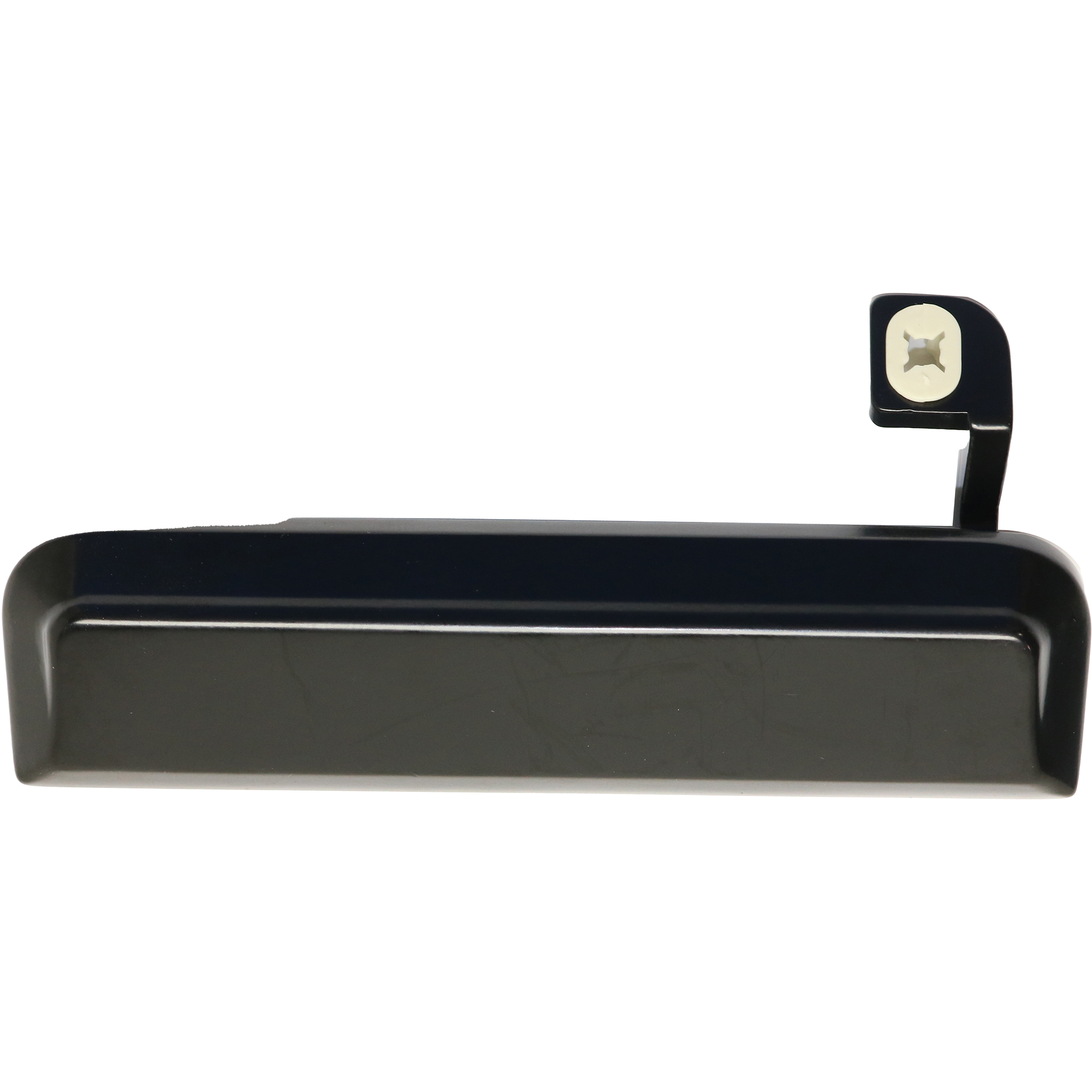 AM MUSTANG 79-93 RANGER 83-92 EXTERIOR FRONT DOOR HANDLE LH Zinc Black w o Keyhole Metal SKU F462112 Partslink FO1310113 OEM E7FZ7822405A E7FZ6122405A