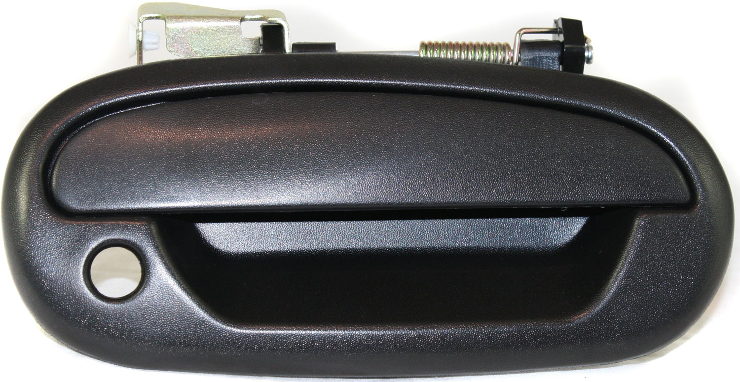 AM F 150-97-04 F 250-97-99 EXPEDITION 97-02 EXTERIOR FRONT DOOR HANDLE RH Textured Black w Keyhole SKU F462127 Partslink FO1311119 OEM YL3Z1522404AAA YL3Z1522404BAH