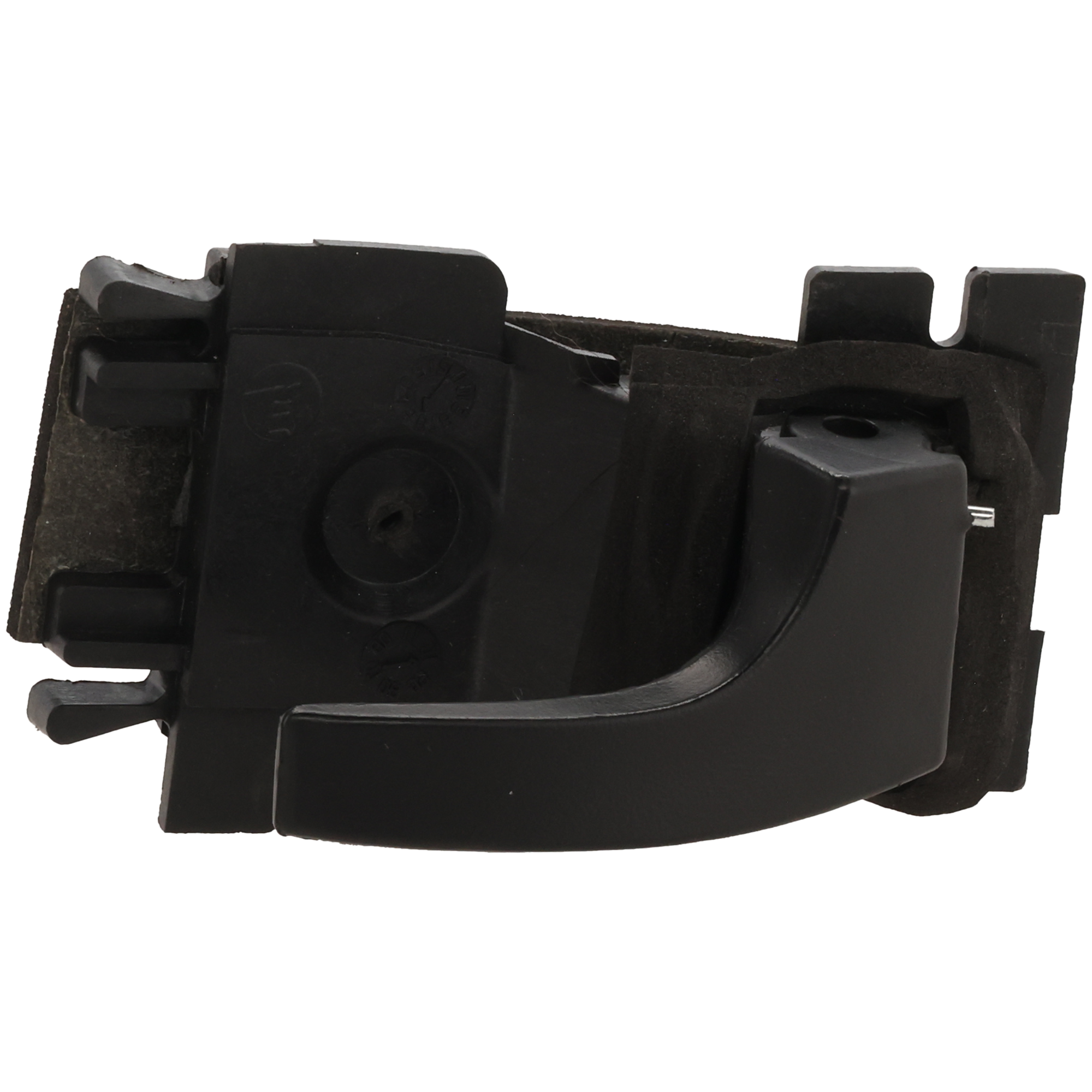 AM MUSTANG 79-89 FRONT INTERIOR DOOR HANDLE RH Plastic Black =REAR SKU F462153 Partslink FO1353105 OEM E4TZ1021818A