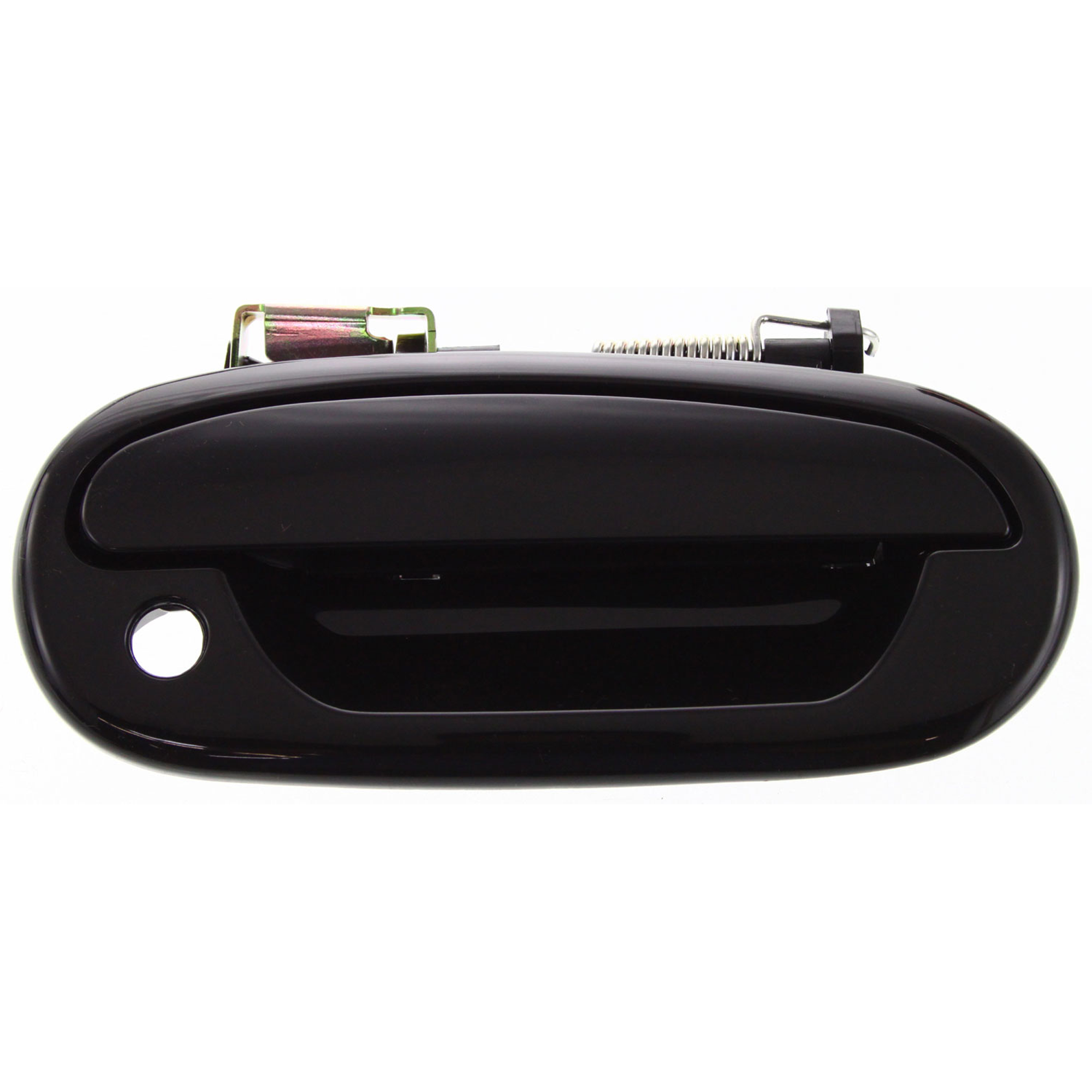 AM F 150-97-04 F 250-97-99 EXPEDITION 97-02 FRONT EXTERIOR DOOR HANDLE RH Smooth Black w Keyhole SKU F462173 Partslink FO1311126 OEM YL3Z1522404BAH
