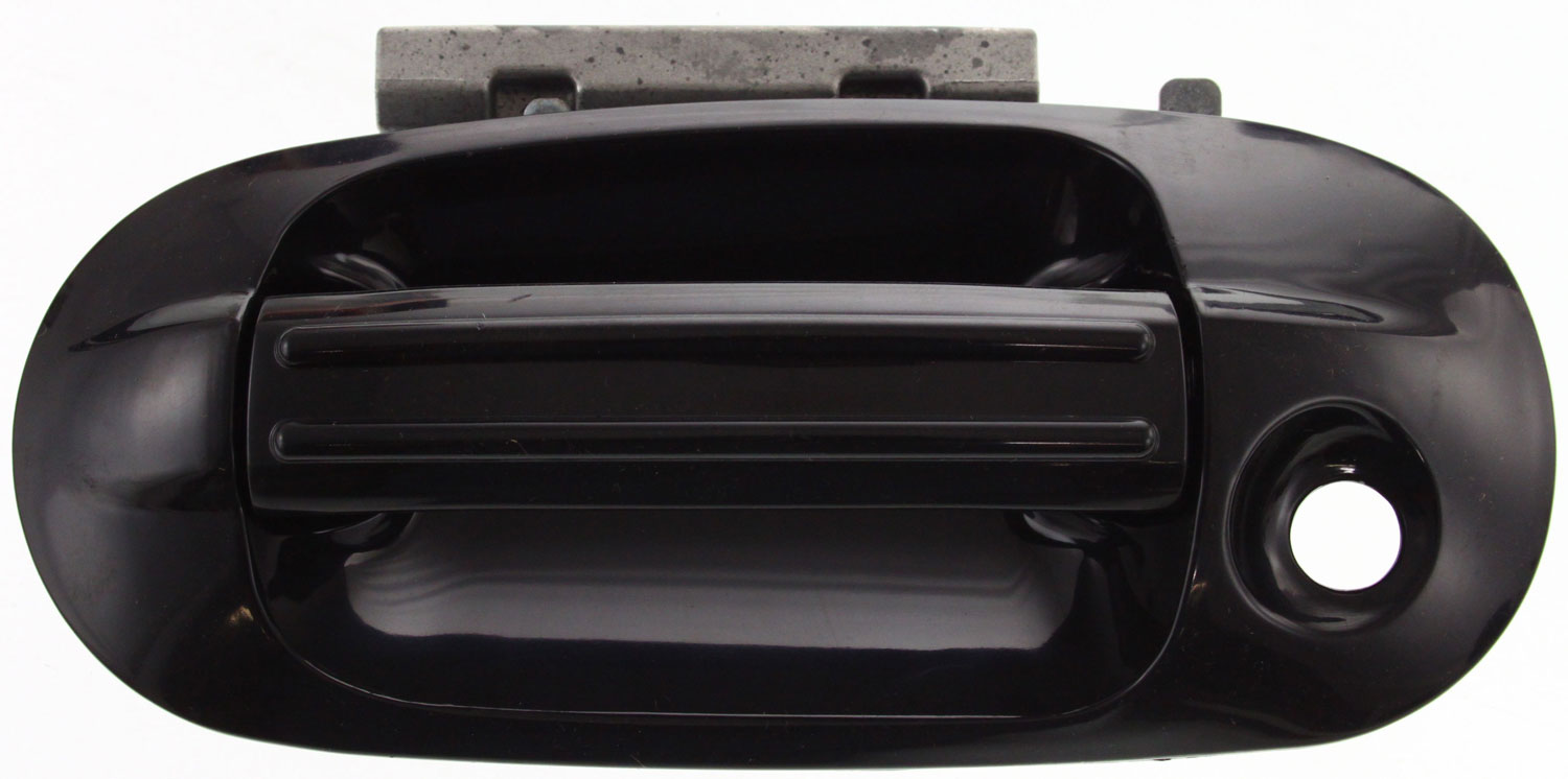 AM EXPEDITION NAVIGATOR 03-14 FRONT EXTERIOR DOOR HANDLE LH Smooth Black w Keyhole SKU F462176 OEM 6L1Z7822405