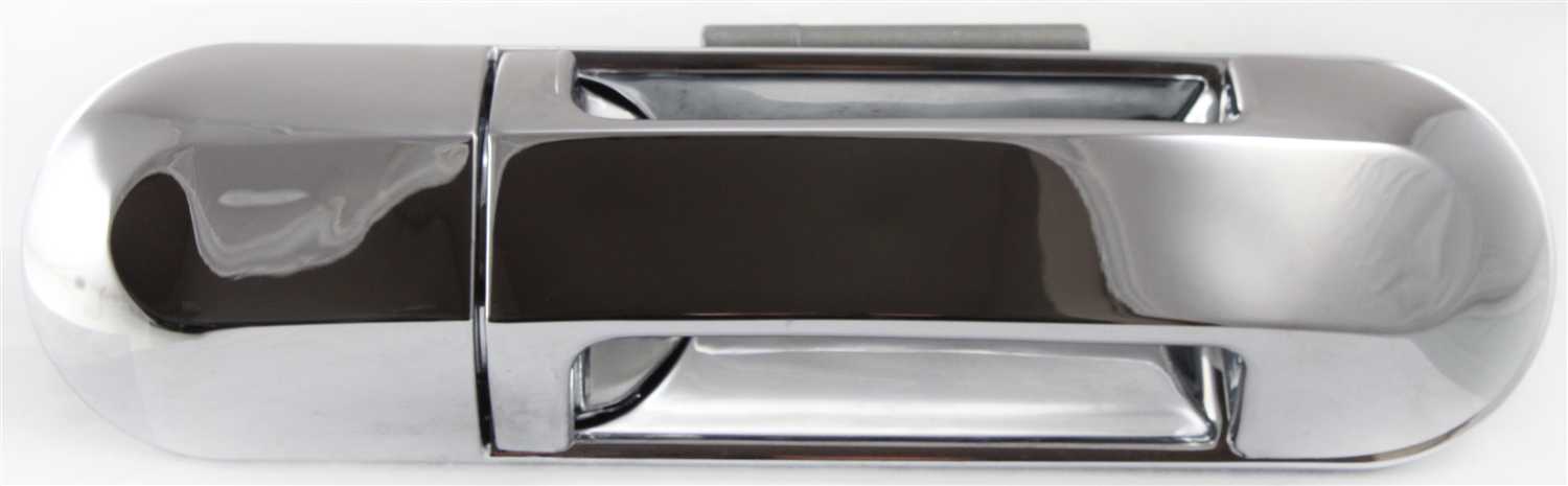 AM EXPLORER MOUNTAINEER 02-10 FRONT EXTERIOR DOOR HANDLE RH All Chrome w o Keyhole SKU F462187 OEM 6L2Z7822404AA PFM