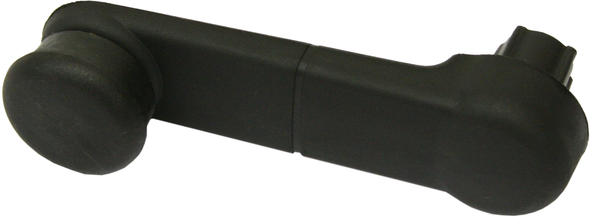 AM F SERIES 94-10 E SERIES 09-21 FRONT WINDOW CRANK RH=LH Textured Black Plastic SKU F462959 OEM F37Z1023342A