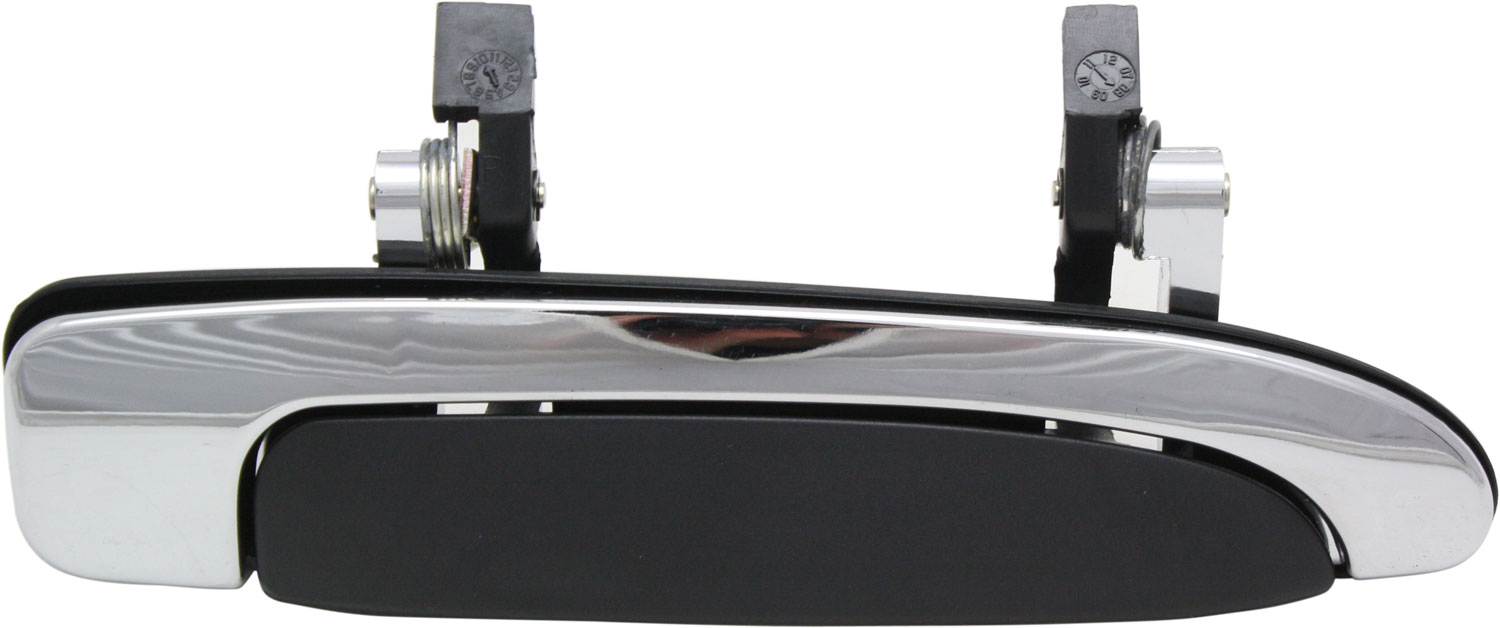 AM CROWN VICTORIA 92-11 REAR EXTERIOR DOOR HANDLE RH Black and Chrome Frame SKU F491303 Partslink FO1521101 OEM 6W7Z5426604A