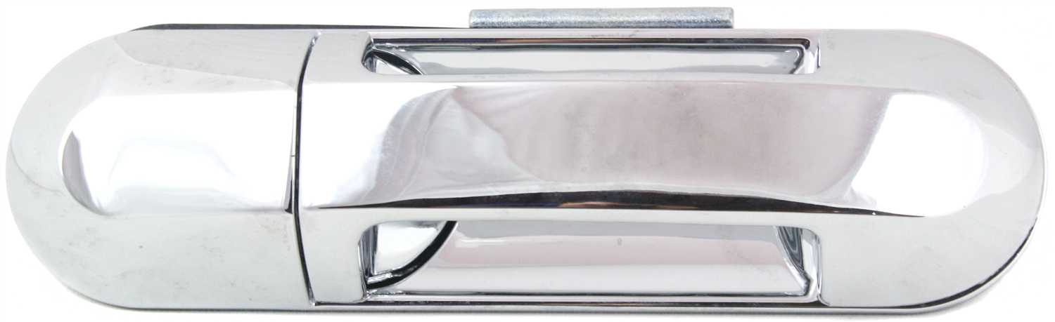 AM EXPLORER MOUNTAINEER 02-10 EXTERIOR REAR DOOR HANDLE RH All Chrome SKU F491327 OEM 6L2Z7826604AA PFM