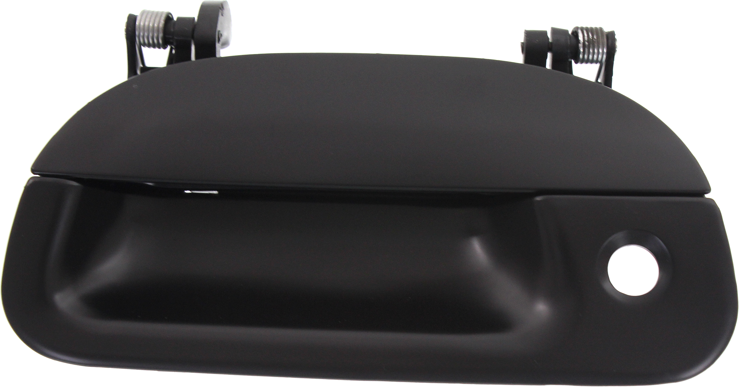 AM F 150-97-03 F SERIES SUPER DUTY 99-07 TAILGATE HANDLE Black w Keyhole w Tailgate Lock SKU F580702 Partslink FO1915115 OEM 7L3Z9943400AA