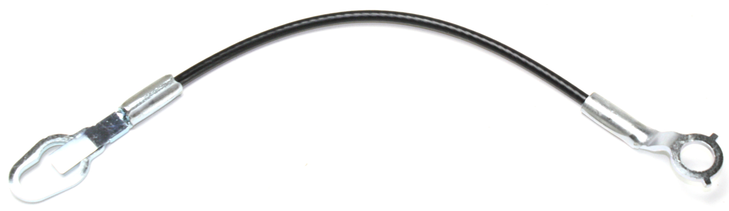 AM RANGER 83-92 TAILGATE CABLE RH Release 16.73 inches SKU F581907 Partslink FO1921100 FO1920100 OEM E9TZ9943052B E9TZ9943053B