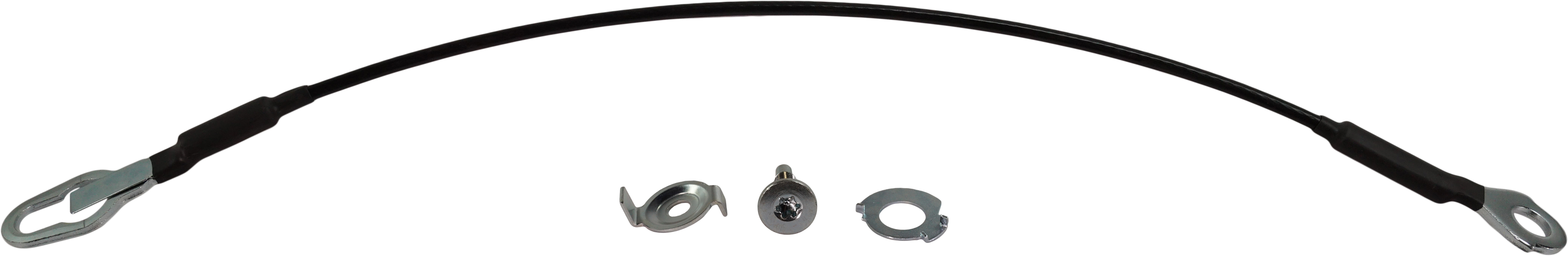 AM F 150-04-14 TAILGATE CABLE RH=LH 24.25 inches Styleside New Body Style SKU F581913 Partslink FO1921102 FO1920102 OEM 4L3Z5443052AA 4L3Z5443053AA