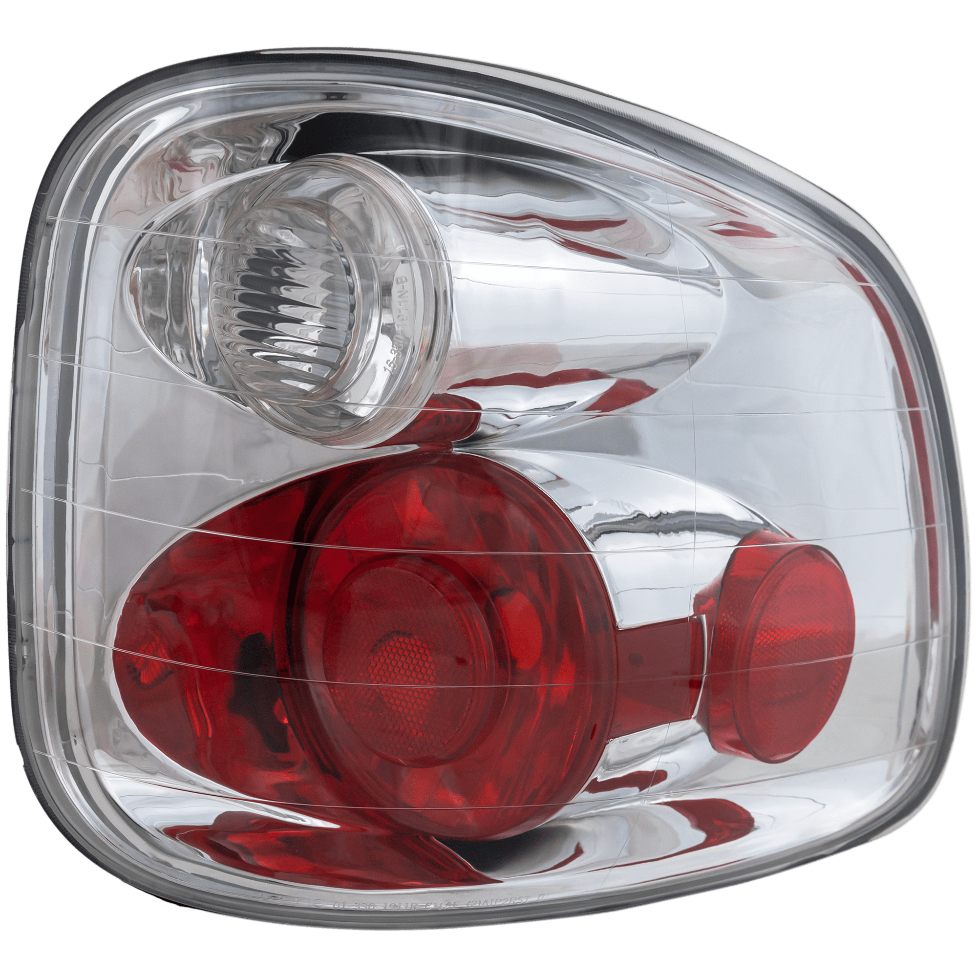 AM F 150-01-04 TAIL LAMP RH Lens and Housing Flareside Regular Super Cab w Lightning Model SKU F730105 Partslink FO2801167 OEM 1L3Z13404CA