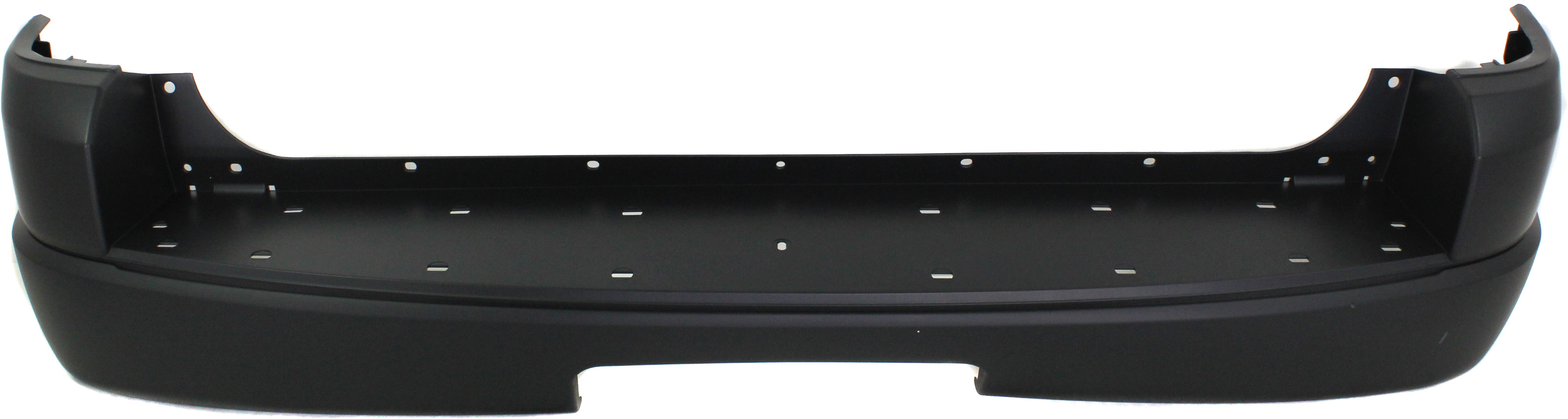 AM EXPLORER 04-07 REAR BUMPER COVER Primed w o Rear Object Sensor Hole NBX XLT models SKU F760114P Partslink FO1100378 OEM 3L2Z17K835AAA