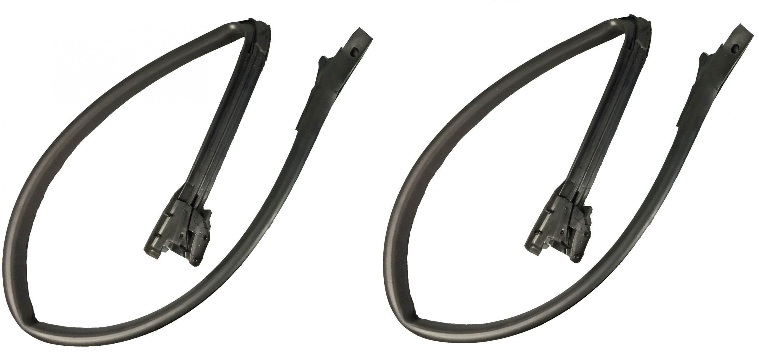AM 2 Piece Upper on Body Door Seal Kit for Driver Side and Passenger Side for1994-2004 Mustang replaces 3R3Z 6320557AA 3R3Z 6320556AA SKU FAIKF3060 OEM 3R3Z 6320557AA