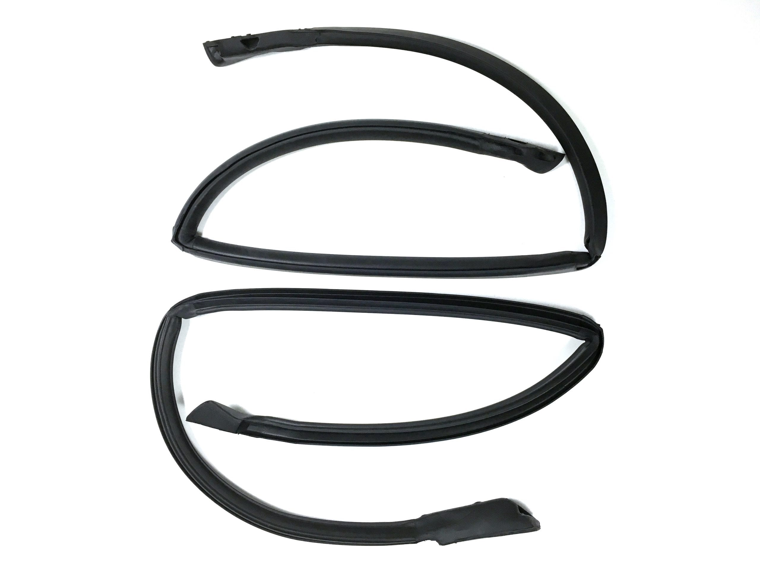 AM 1978-1987 GM Chevrolet El CaminoRoof Rail Weatherstrip DRIVER SIDE PASSENGER SIDE Kit SKU FAIKG3136 OEM 20154103-20154104