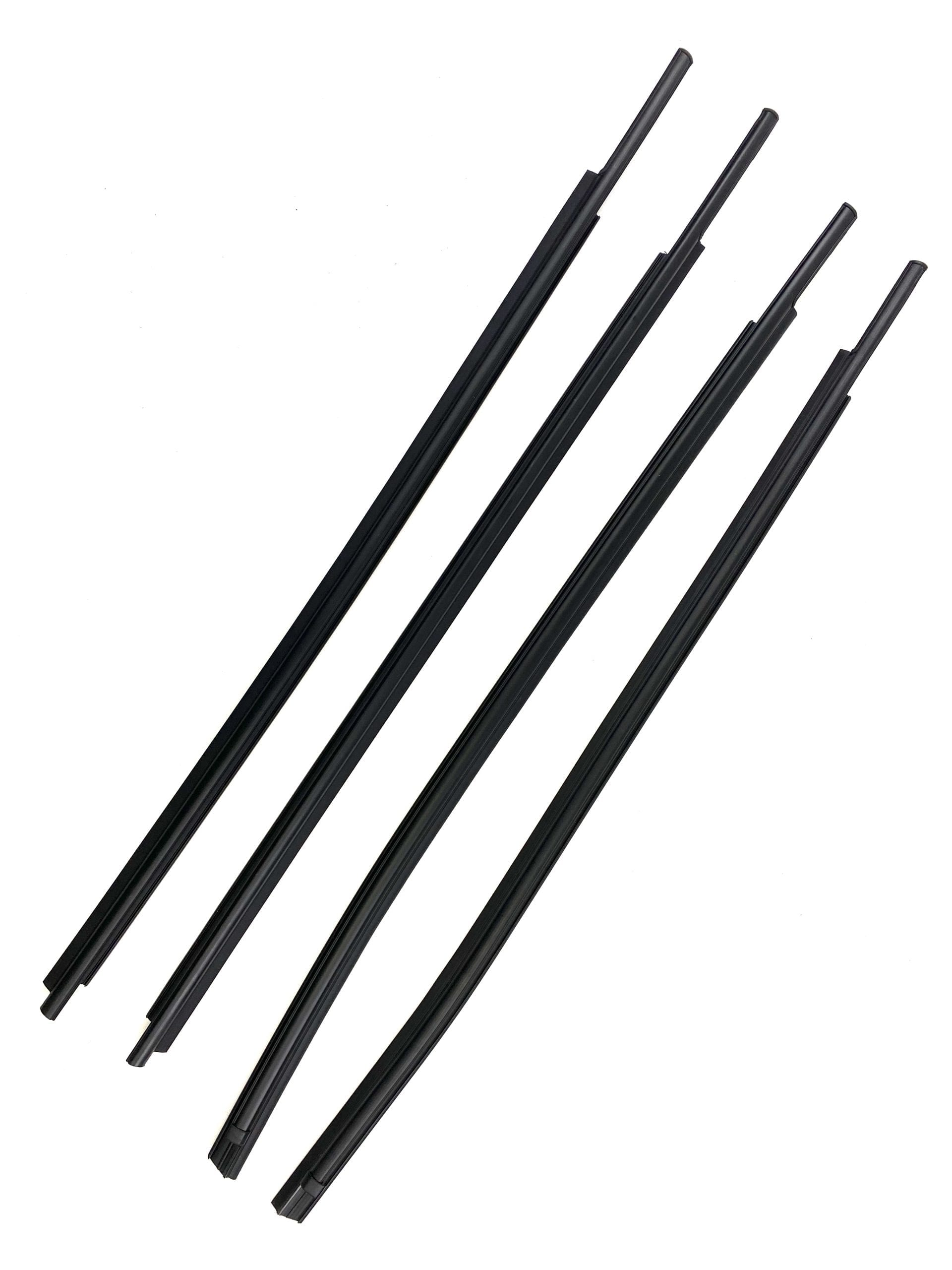 AM Outer Belt Weatherstrip 4 pc Kit Front Rear SKU FAIKT2007 OEM 68164-0C020-681630C020-68210-0