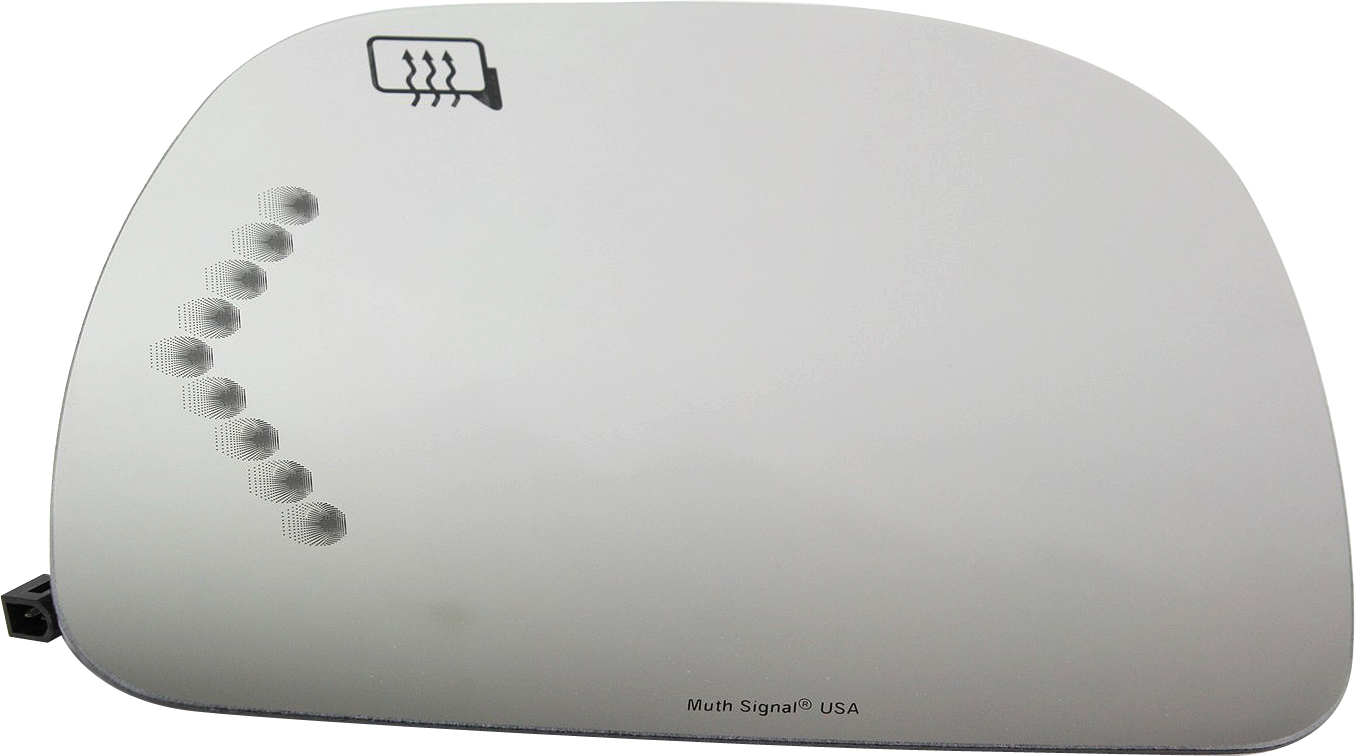 AM EXCURSION 01-05 MIRROR GLASS LH Non Towing Heated w Signal Light w o Backing Plate and Blind Spot Detection SKU FD01GL S