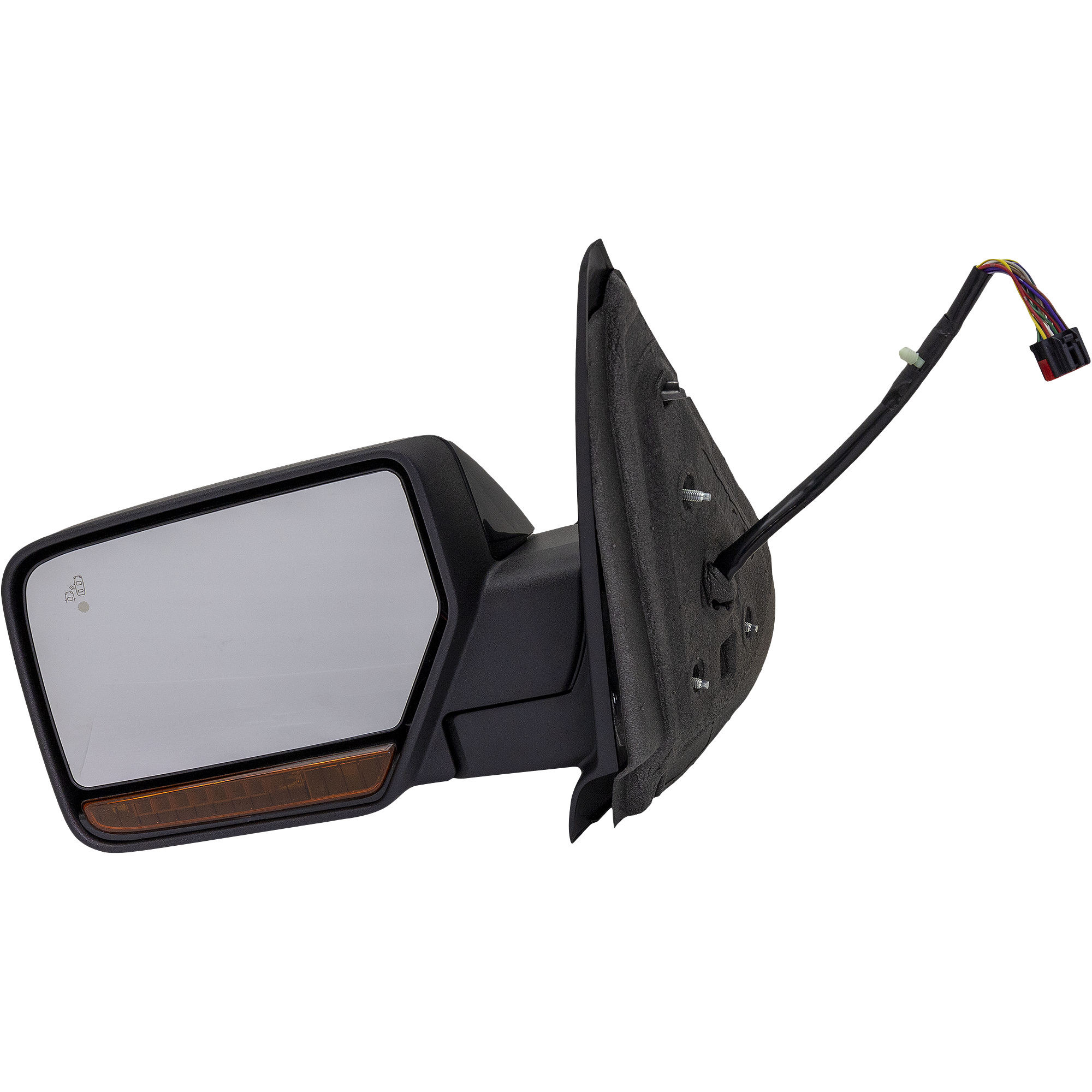 AM EXPEDITION 15-17 MIRROR LH Non Towing Power Power Folding Heated Paintable w BSD in Glass In housing Signal Light and Memory No Auto dimming SKU FD02EL S Partslink FO1320506 OEM FL1Z17683CAPTM